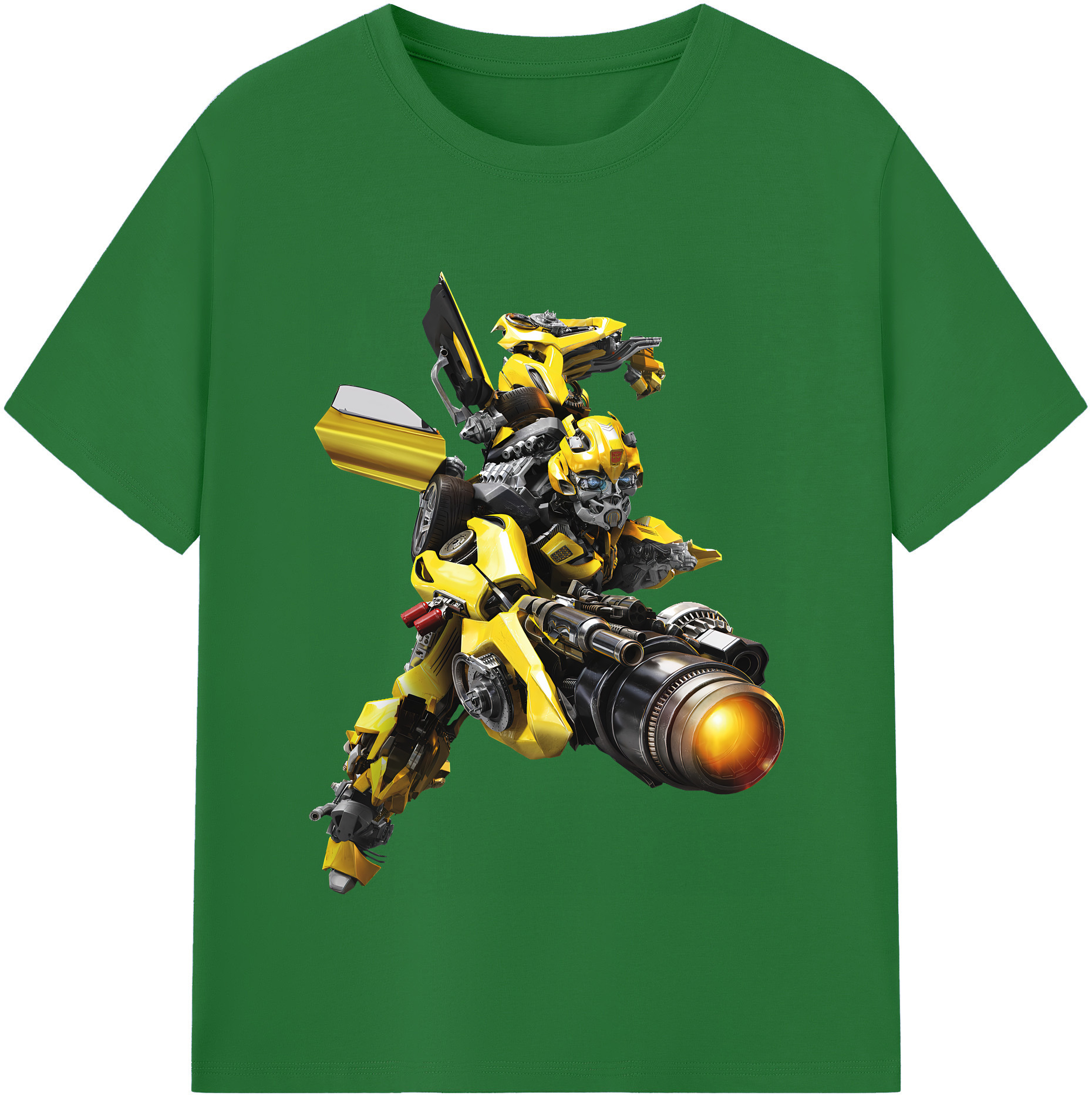 （画像用） Transformers トランスフォーマー 綿100％半袖Tシャツ（フロントプリント）