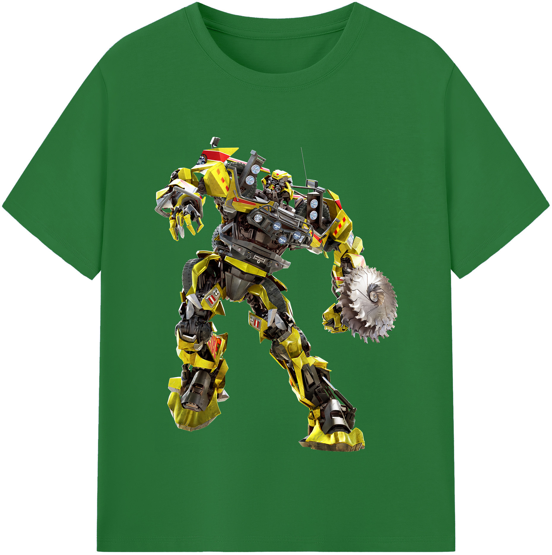 （画像用） Transformers トランスフォーマー 綿100％半袖Tシャツ（フロントプリント）