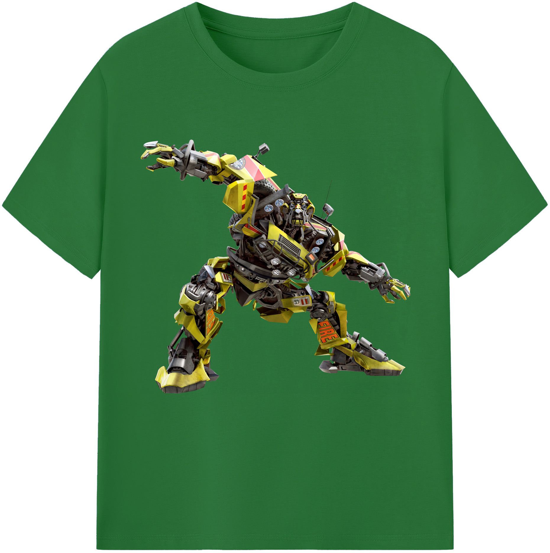 （画像用） Transformers トランスフォーマー 綿100％半袖Tシャツ（フロントプリント）