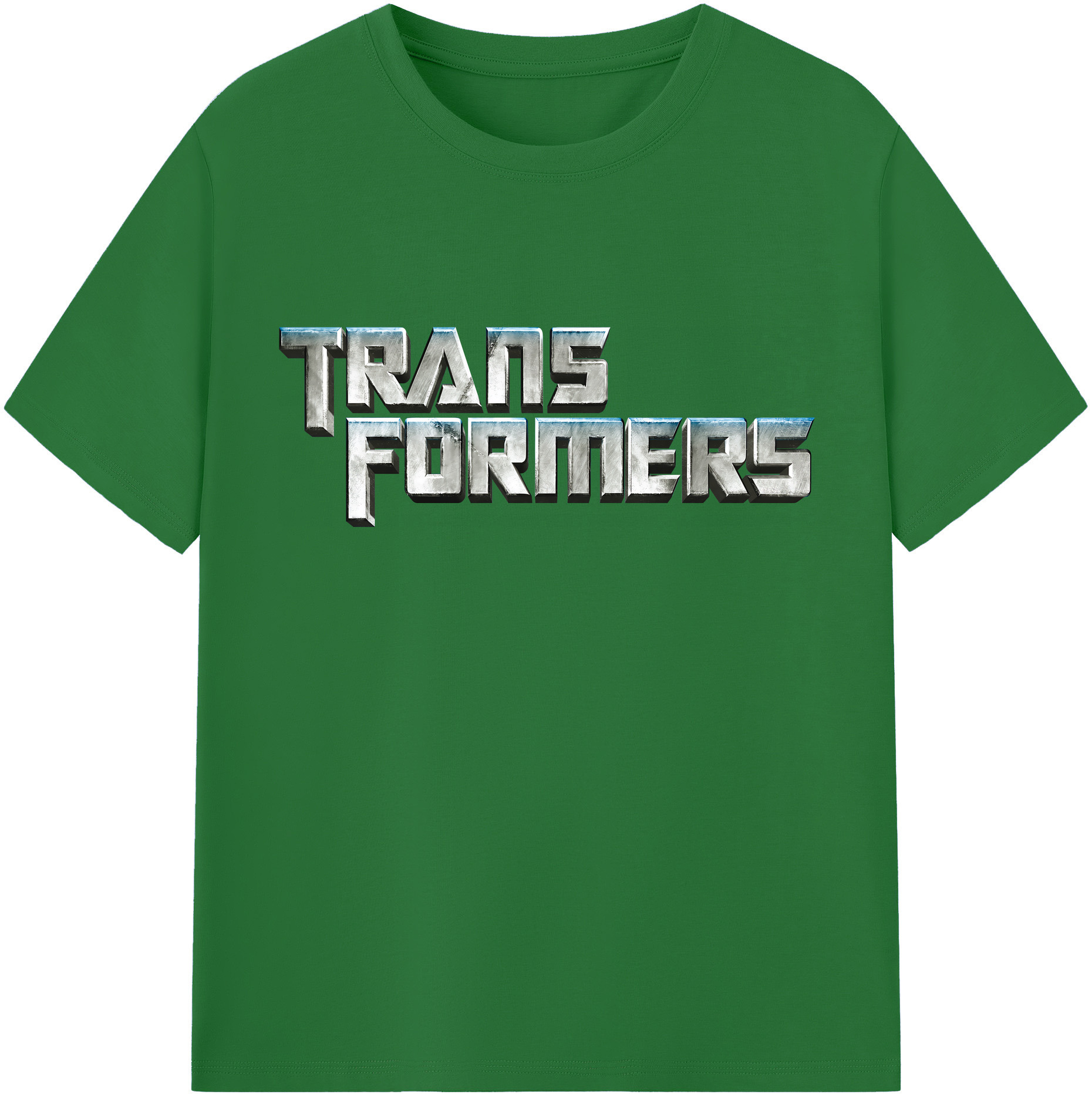 （画像用） Transformers トランスフォーマー 綿100％半袖Tシャツ（フロントプリント）