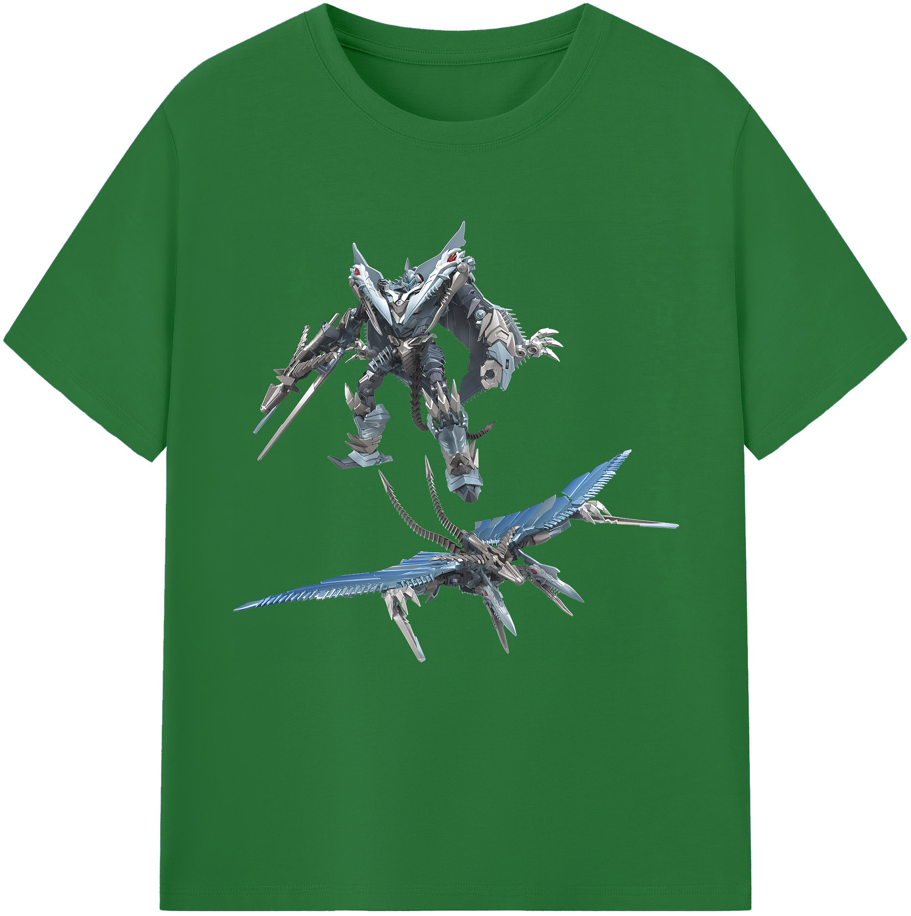 （画像用） Transformers トランスフォーマー 綿100％半袖Tシャツ（フロントプリント）