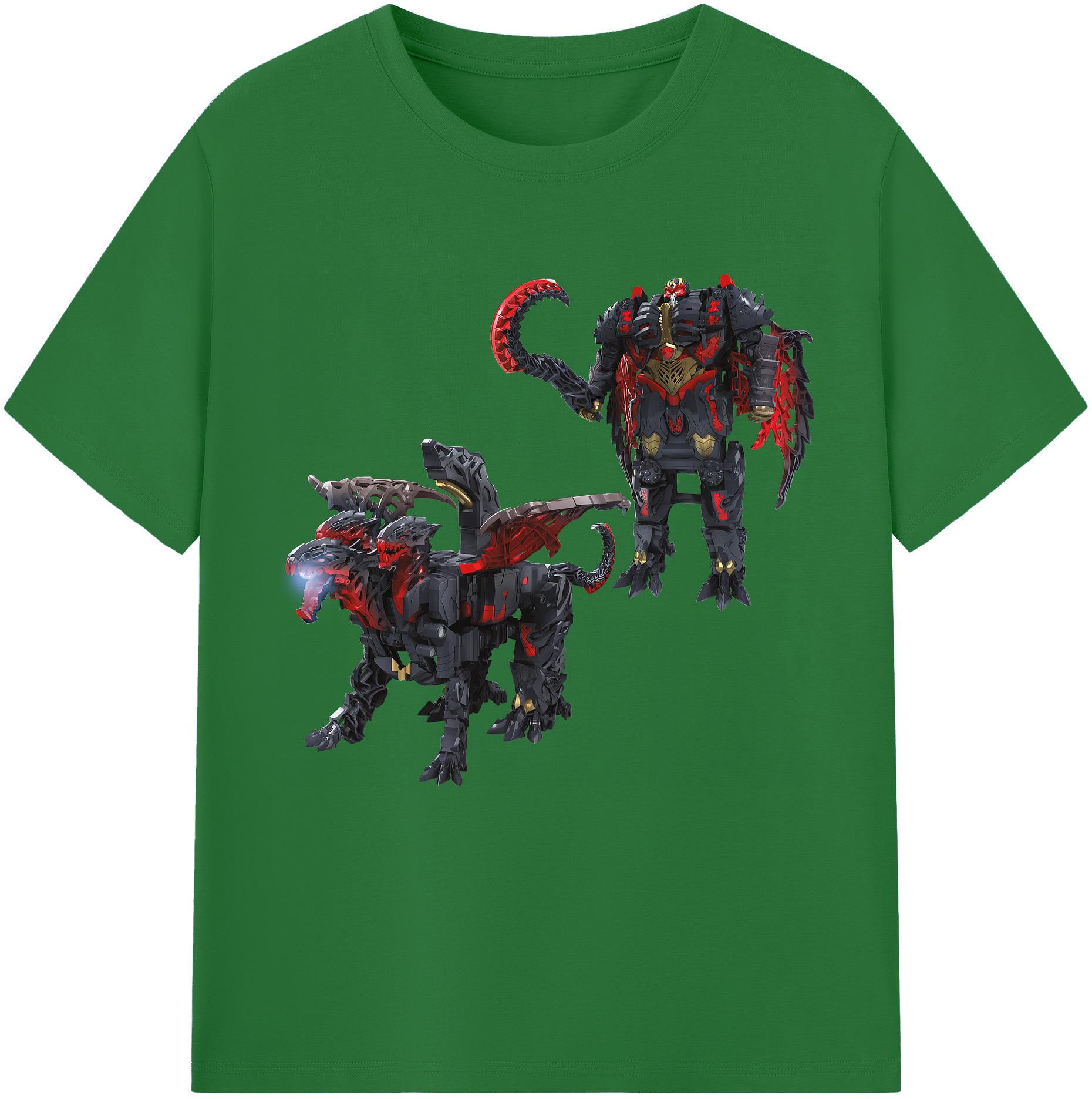 （画像用） Transformers トランスフォーマー 綿100％半袖Tシャツ（フロントプリント）