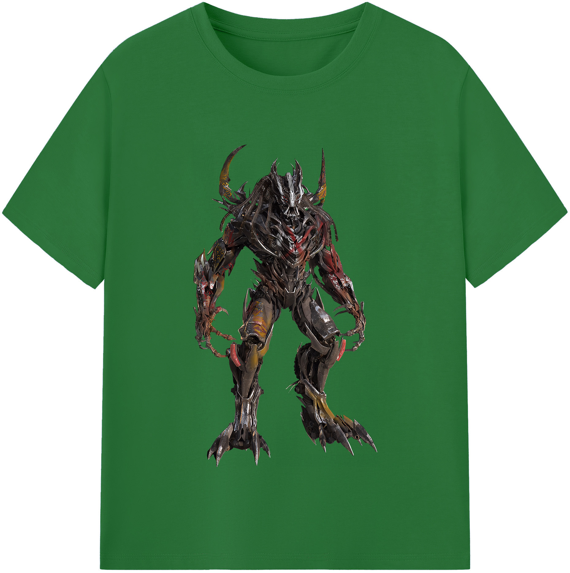 （画像用） Transformers トランスフォーマー 綿100％半袖Tシャツ（フロントプリント）