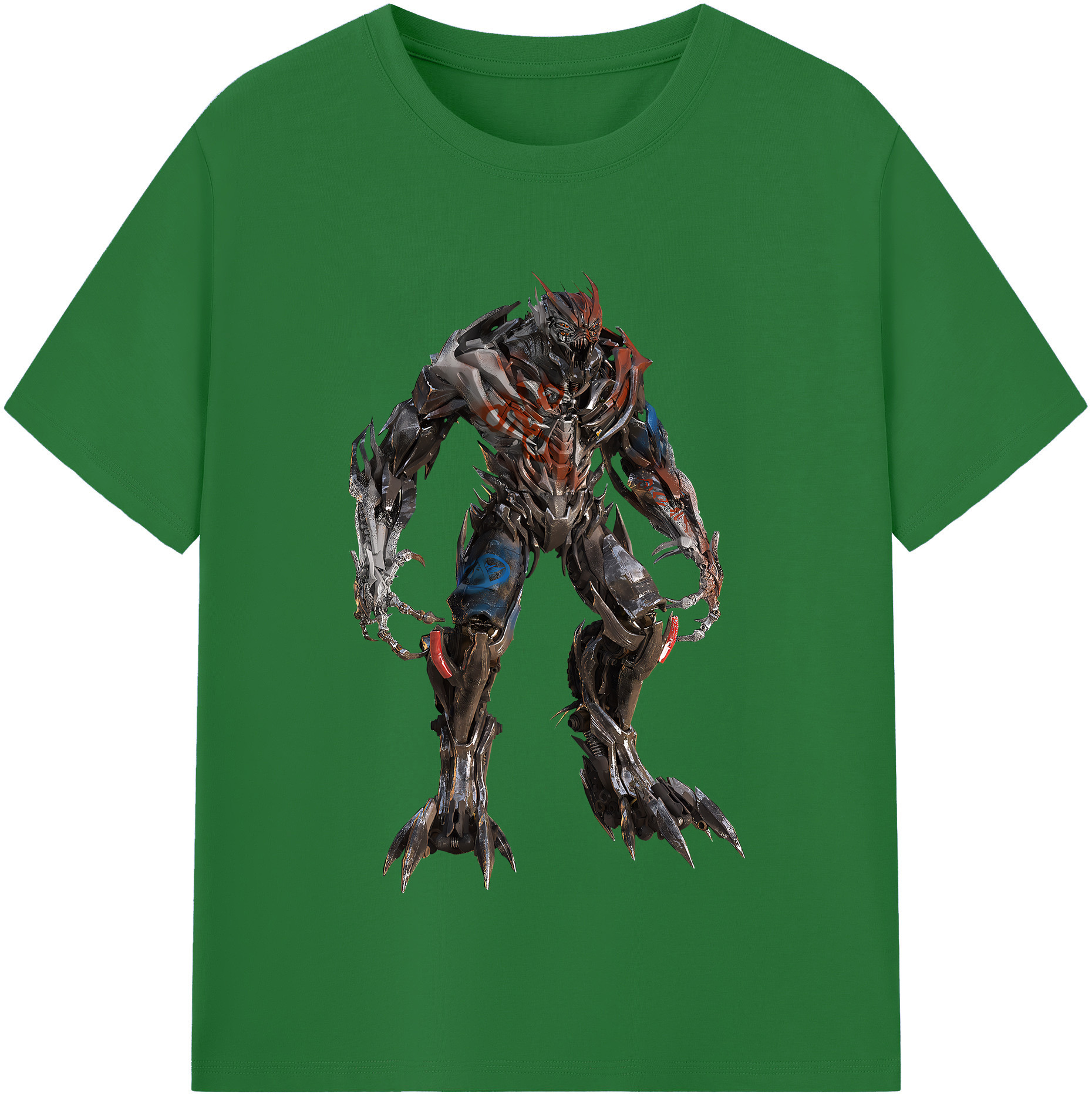 （画像用） Transformers トランスフォーマー 綿100％半袖Tシャツ（フロントプリント）