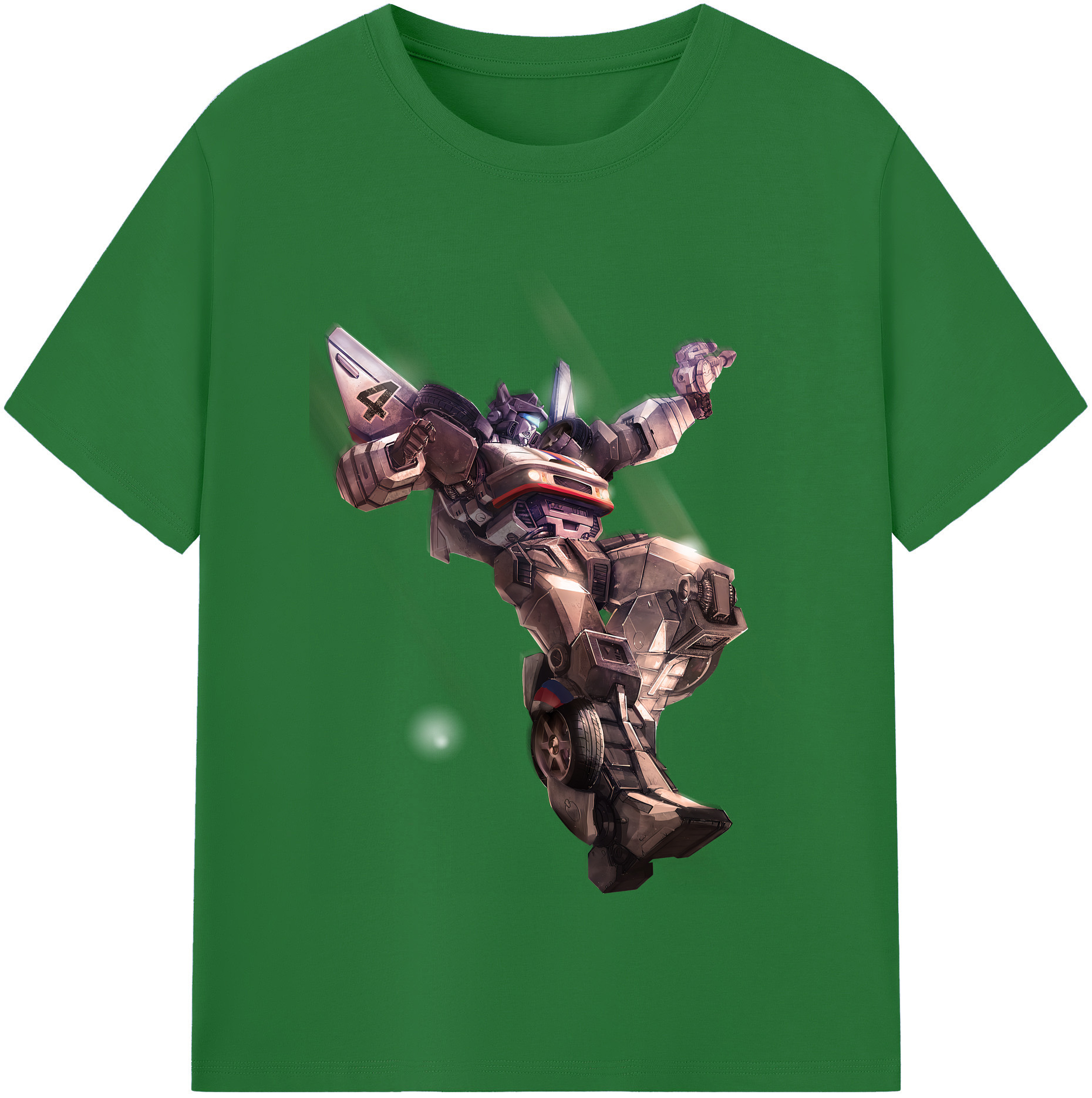 （画像用） Transformers トランスフォーマー 綿100％半袖Tシャツ（フロントプリント）