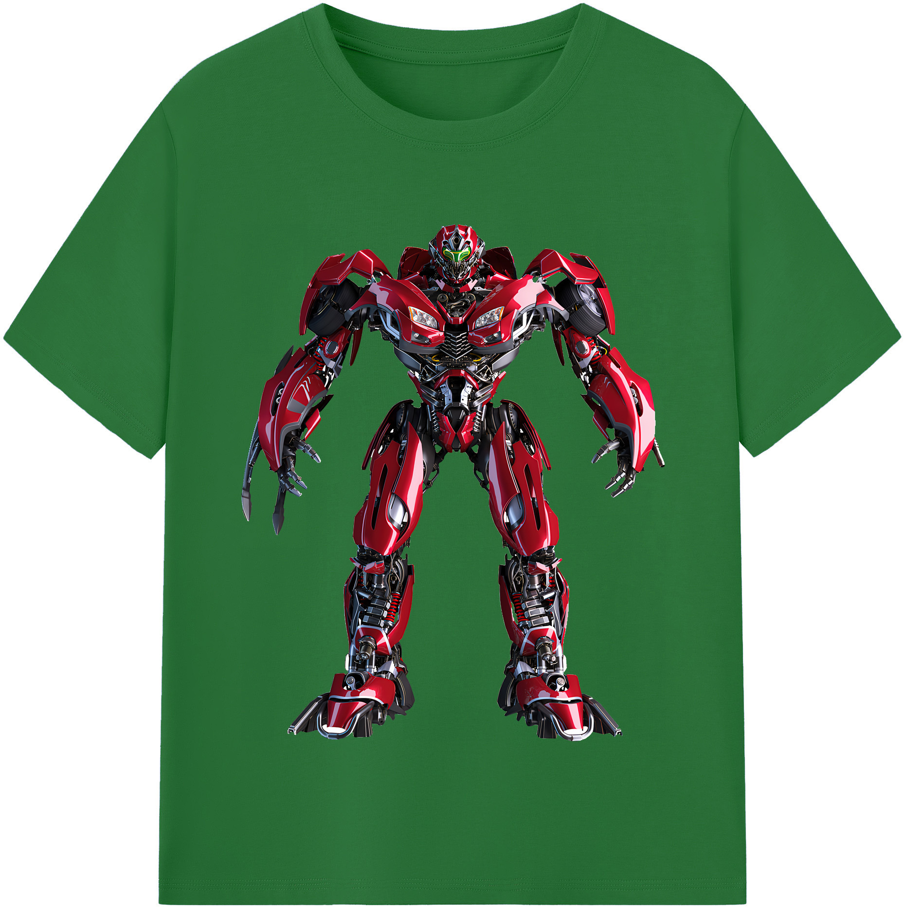 （画像用） Transformers トランスフォーマー 綿100％半袖Tシャツ（フロントプリント）
