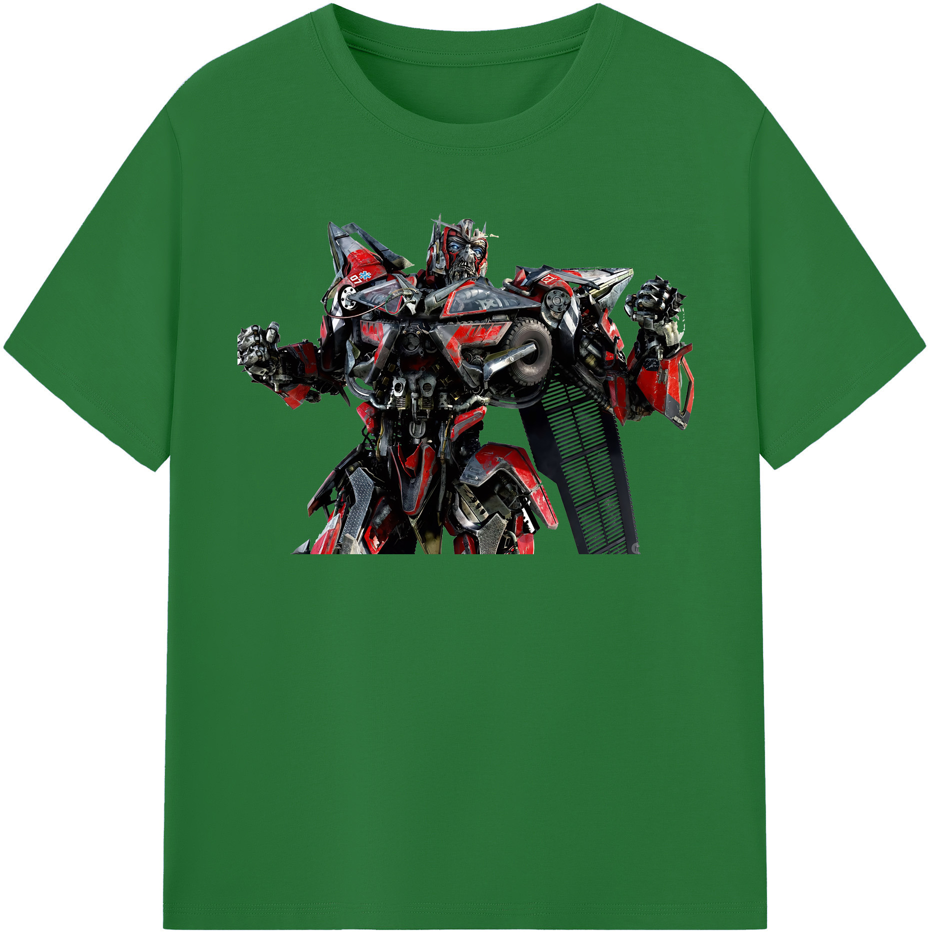 （画像用） Transformers トランスフォーマー 綿100％半袖Tシャツ（フロントプリント）
