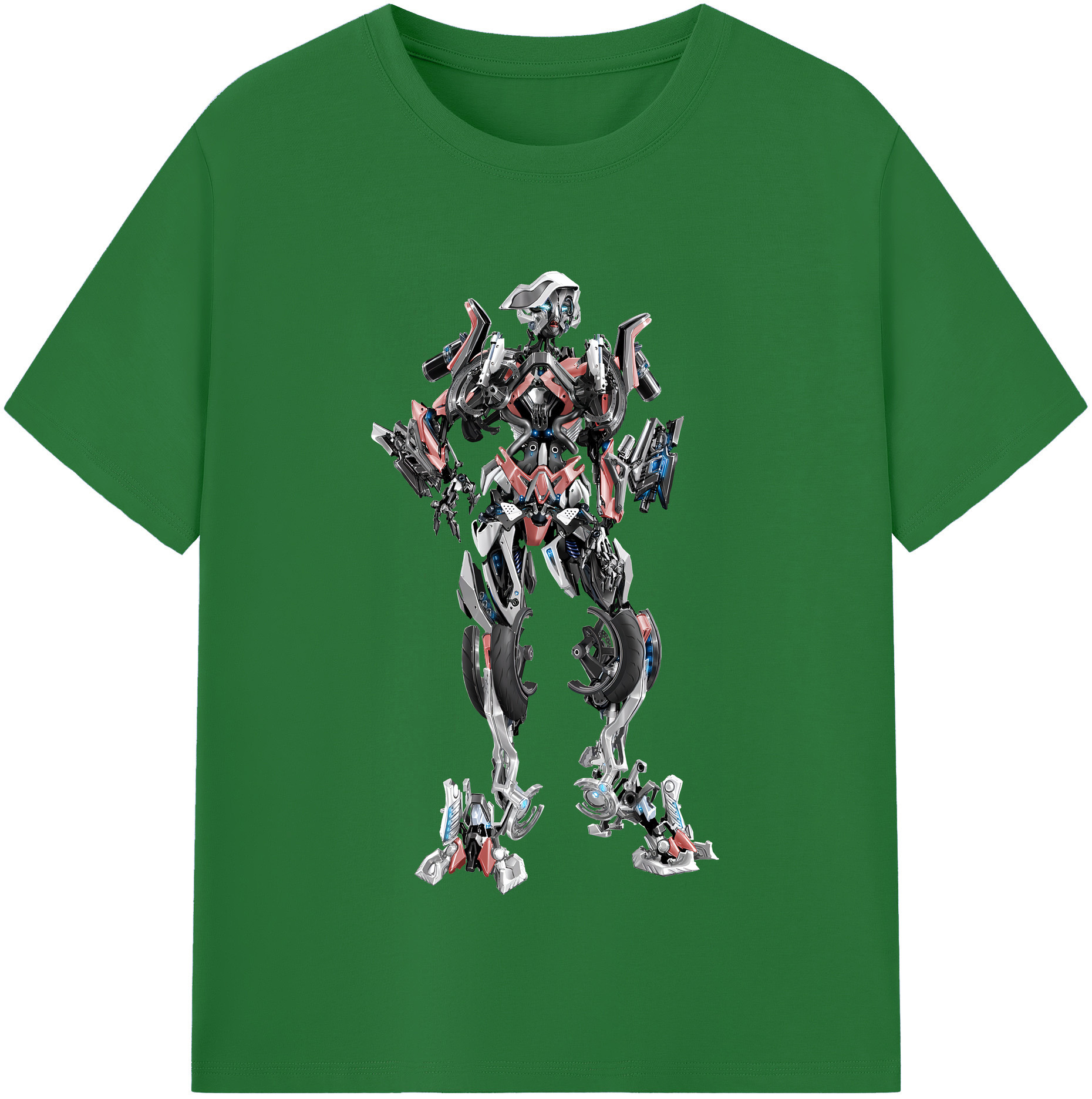 （画像用） Transformers トランスフォーマー 綿100％半袖Tシャツ（フロントプリント）