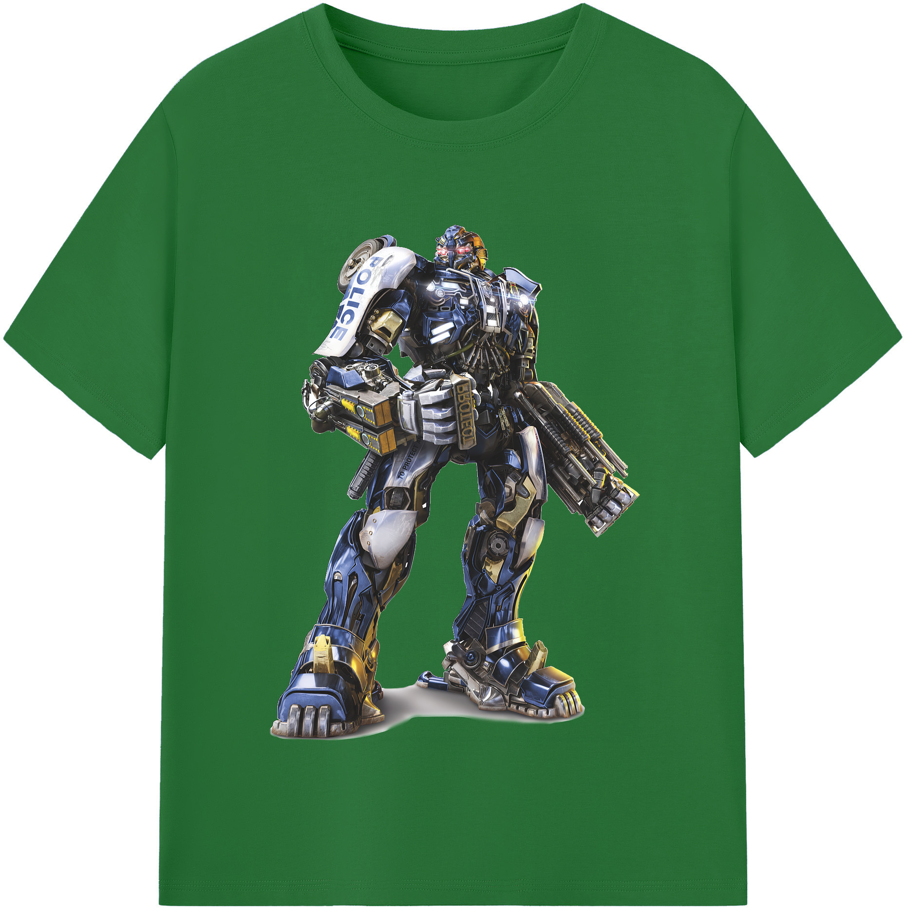 （画像用） Transformers トランスフォーマー 綿100％半袖Tシャツ（フロントプリント）