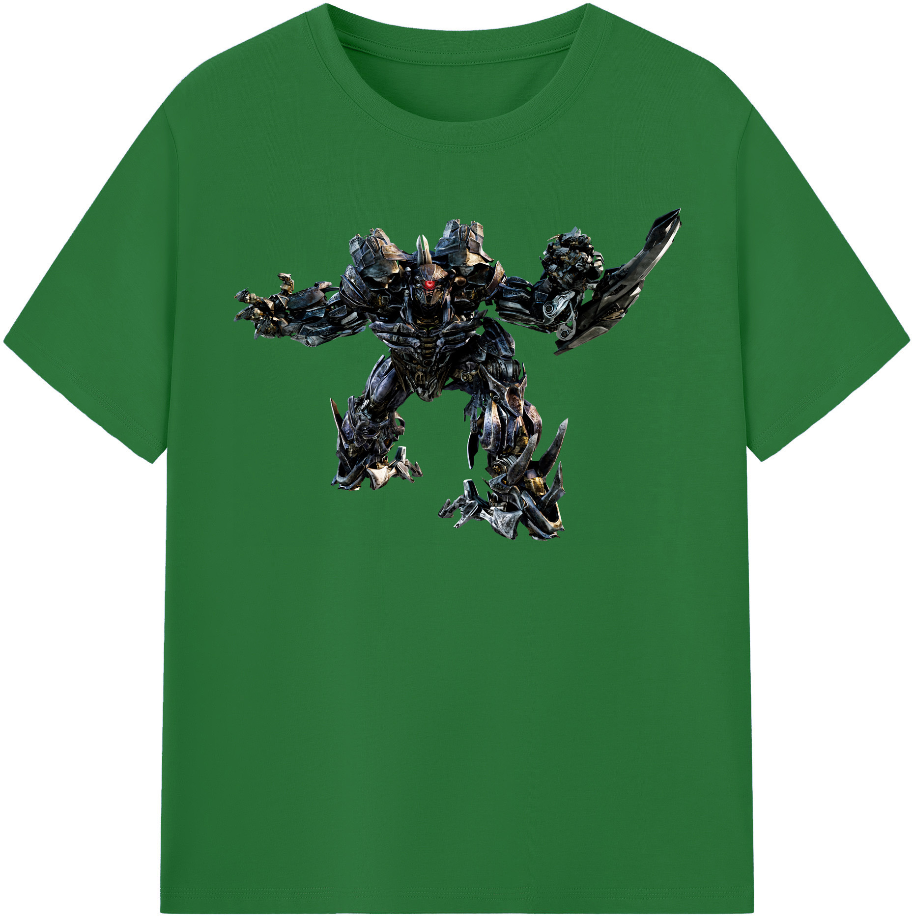 （画像用） Transformers トランスフォーマー 綿100％半袖Tシャツ（フロントプリント）