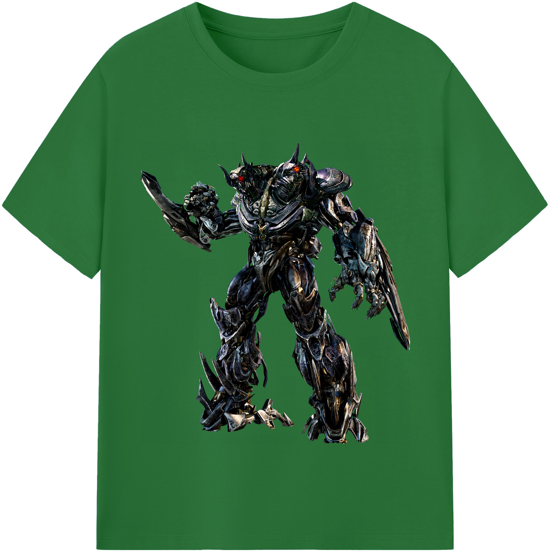 （画像用） Transformers トランスフォーマー 綿100％半袖Tシャツ（フロントプリント）