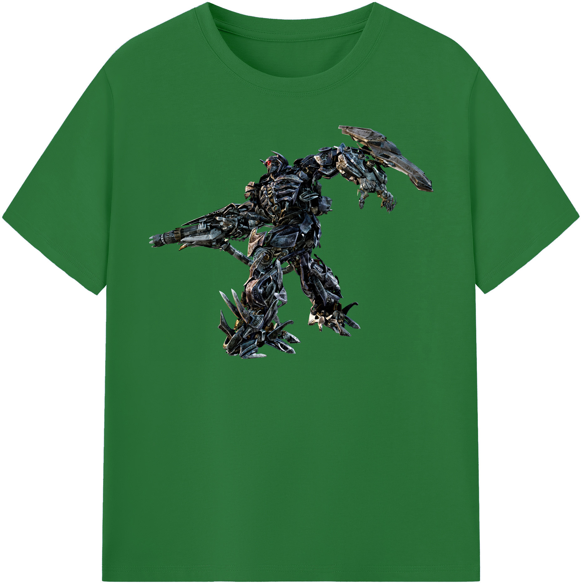 （画像用） Transformers トランスフォーマー 綿100％半袖Tシャツ（フロントプリント）