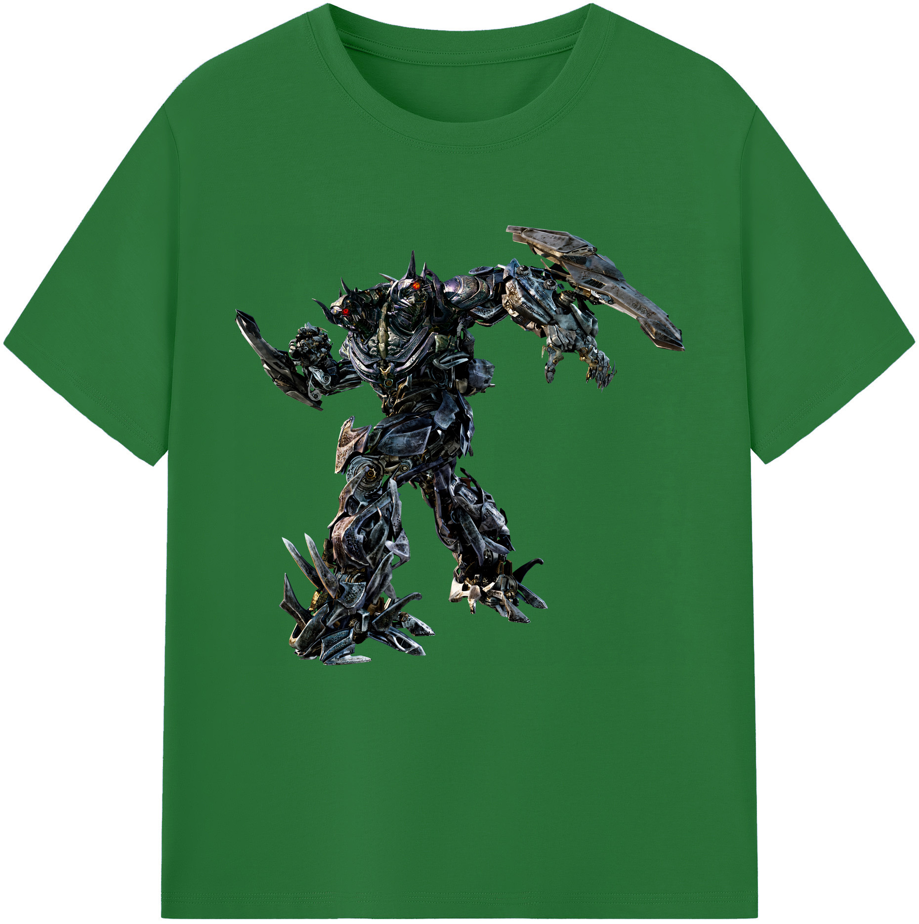 （画像用） Transformers トランスフォーマー 綿100％半袖Tシャツ（フロントプリント）