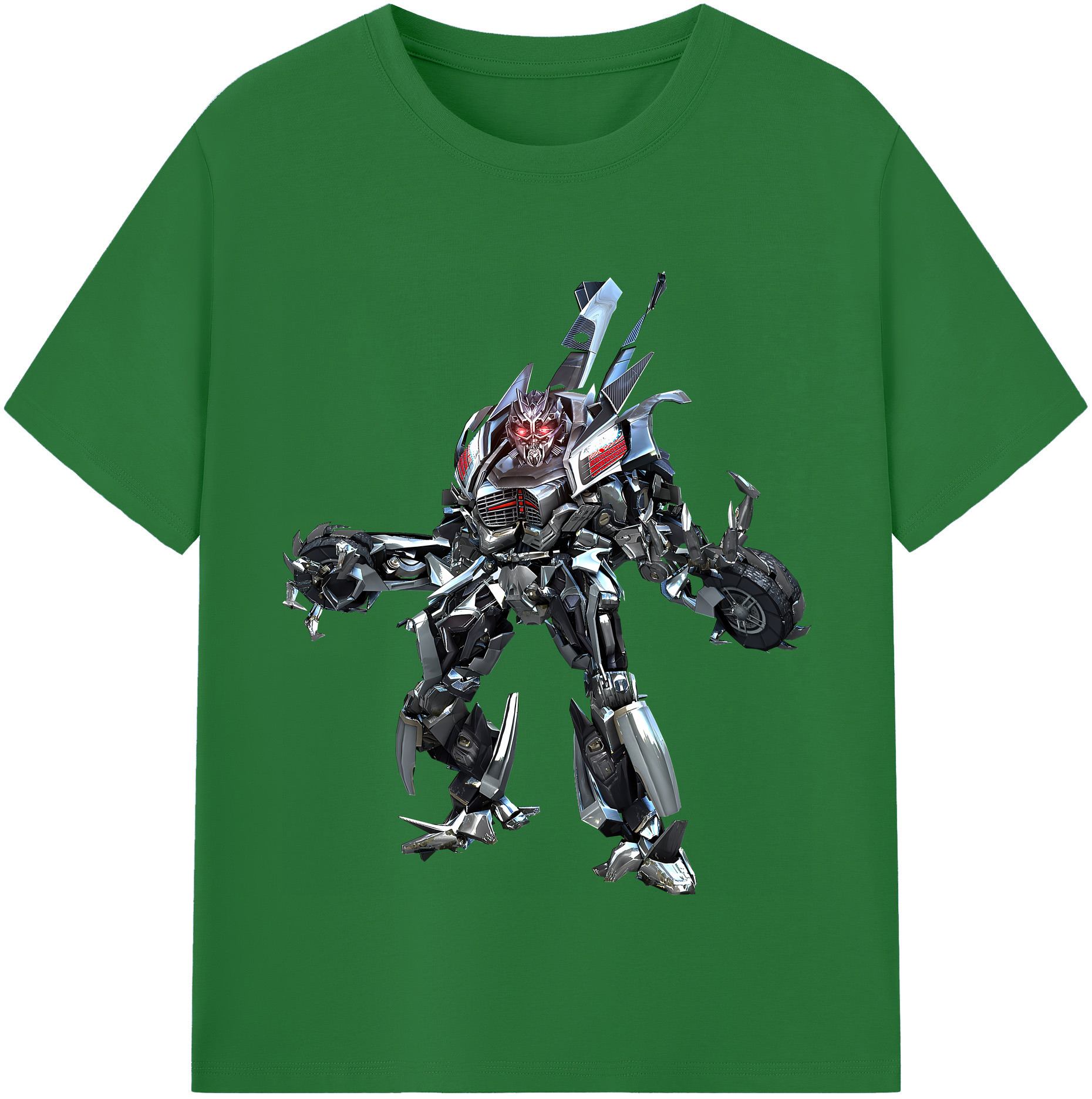 （画像用） Transformers トランスフォーマー 綿100％半袖Tシャツ（フロントプリント）