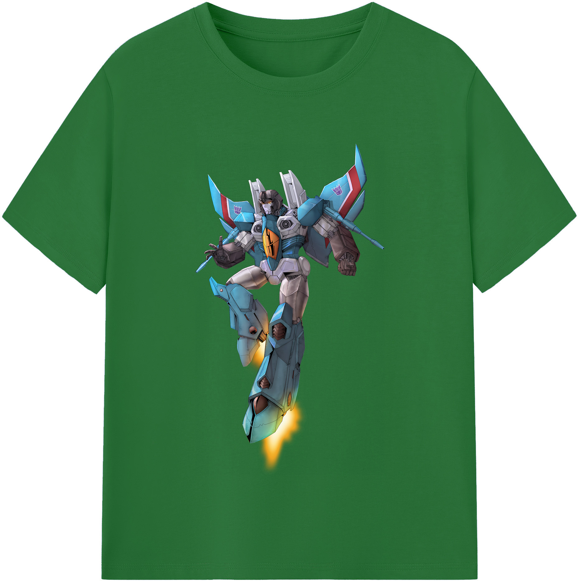 （画像用） Transformers トランスフォーマー 綿100％半袖Tシャツ（フロントプリント）