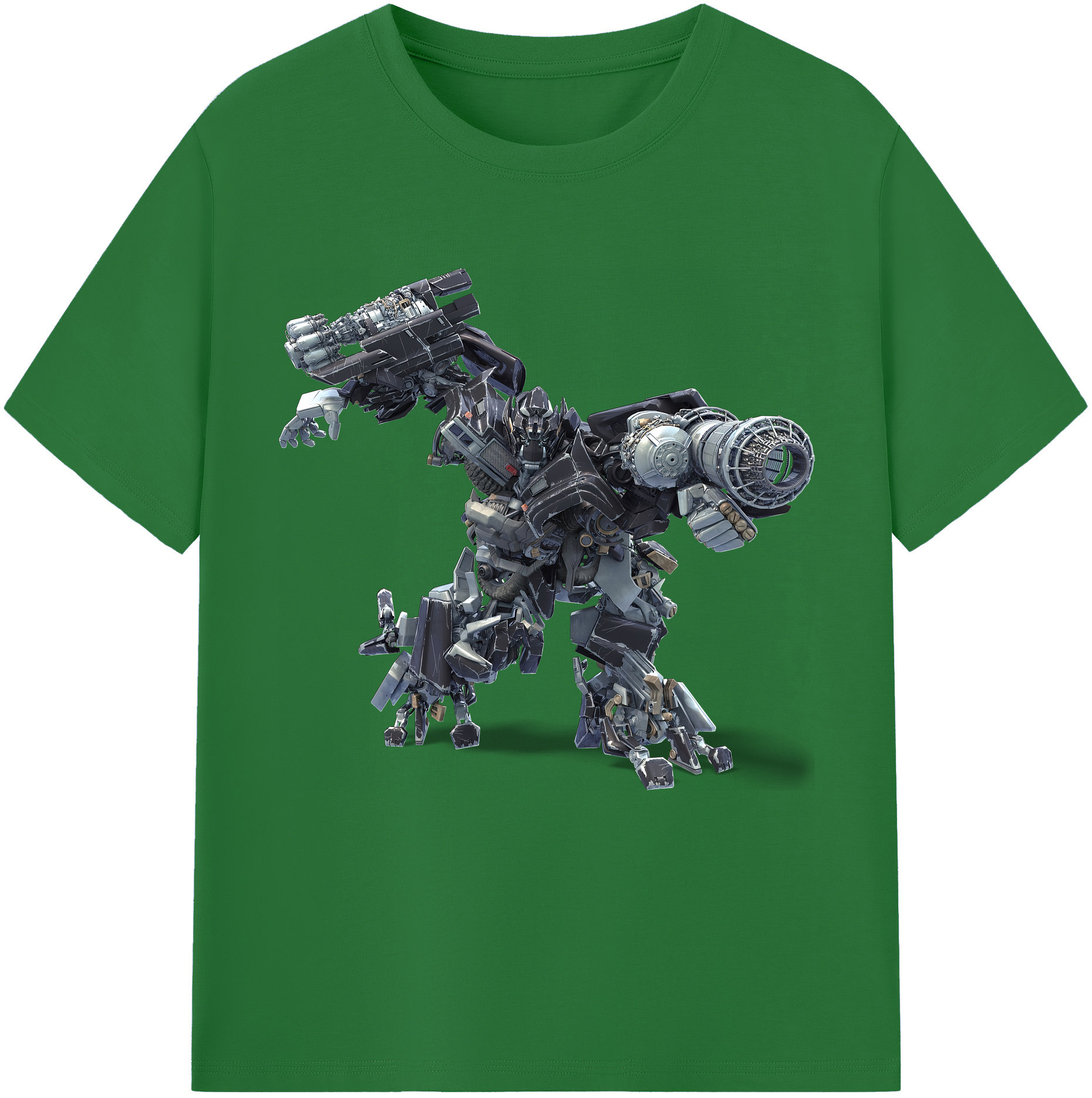 （画像用） Transformers トランスフォーマー 綿100％半袖Tシャツ（フロントプリント）