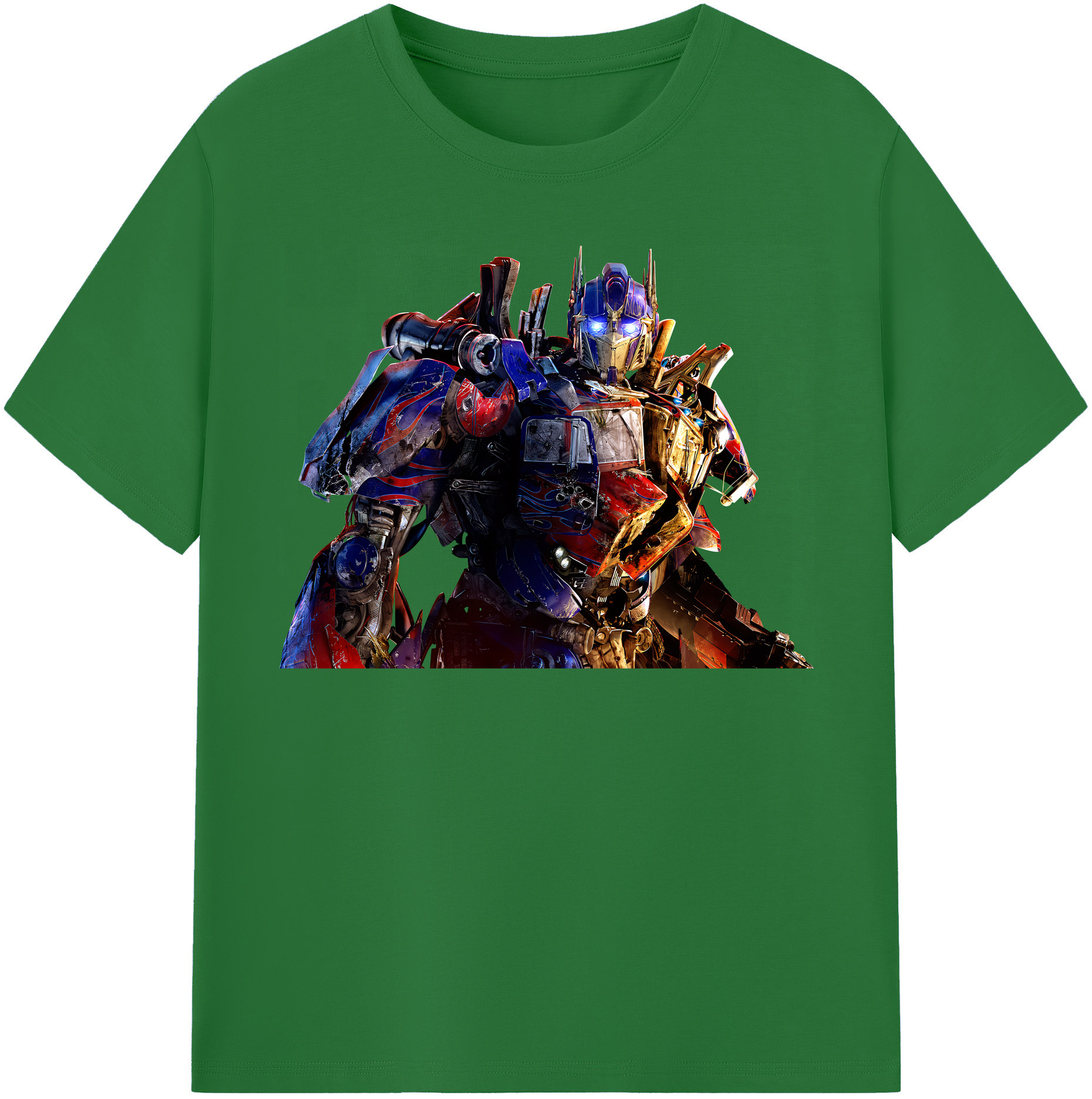 （画像用） Transformers トランスフォーマー 綿100％半袖Tシャツ（フロントプリント）