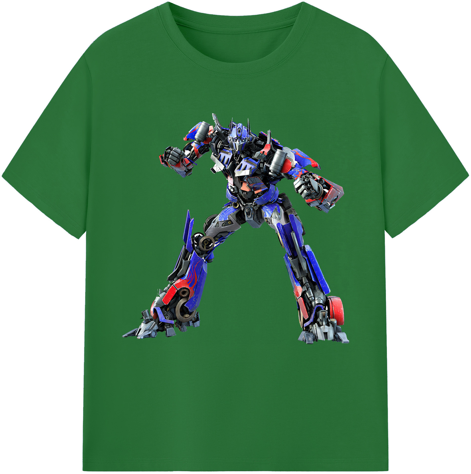 （画像用） Transformers トランスフォーマー 綿100％半袖Tシャツ（フロントプリント）