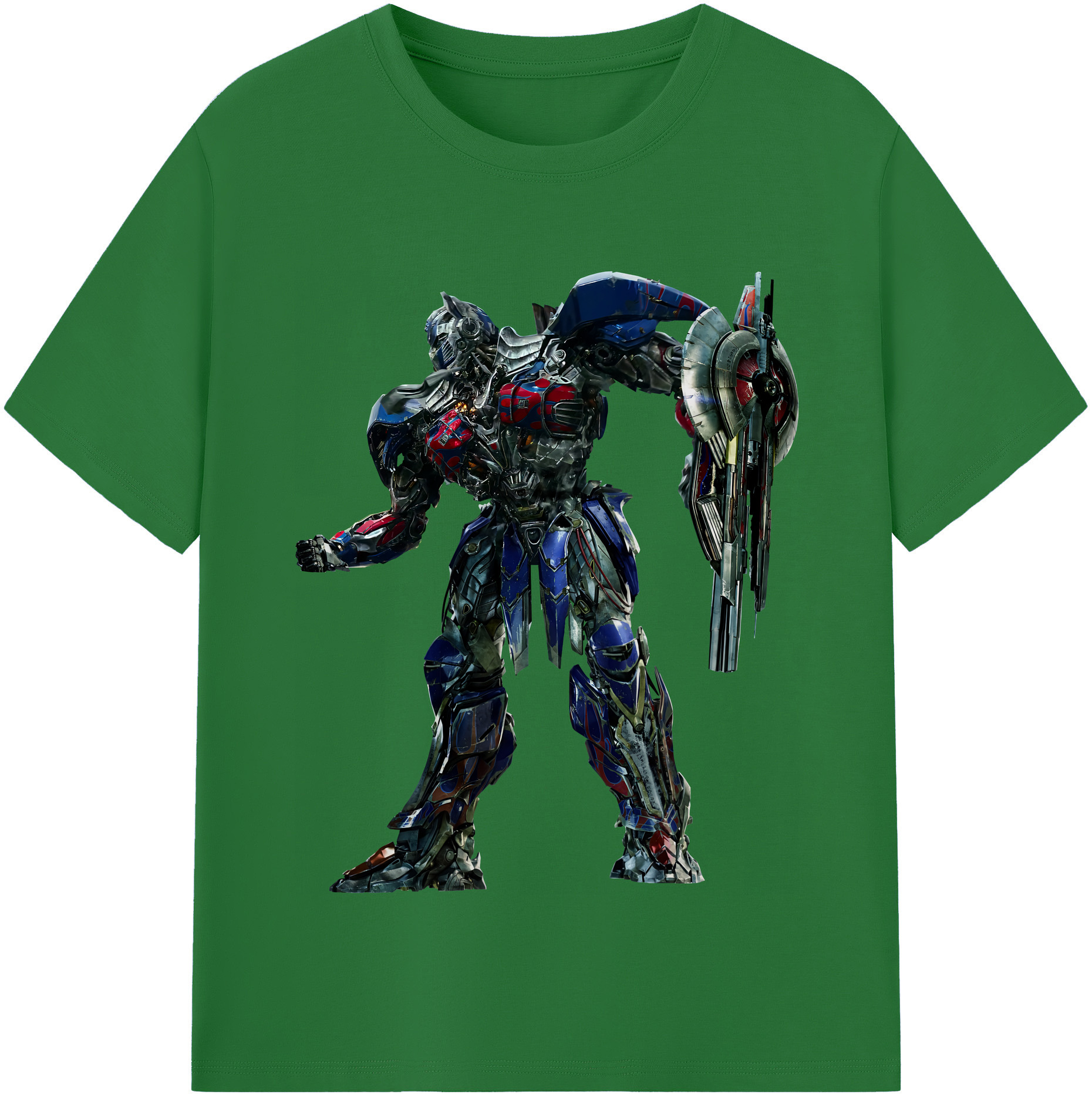 （画像用） Transformers トランスフォーマー 綿100％半袖Tシャツ（フロントプリント）