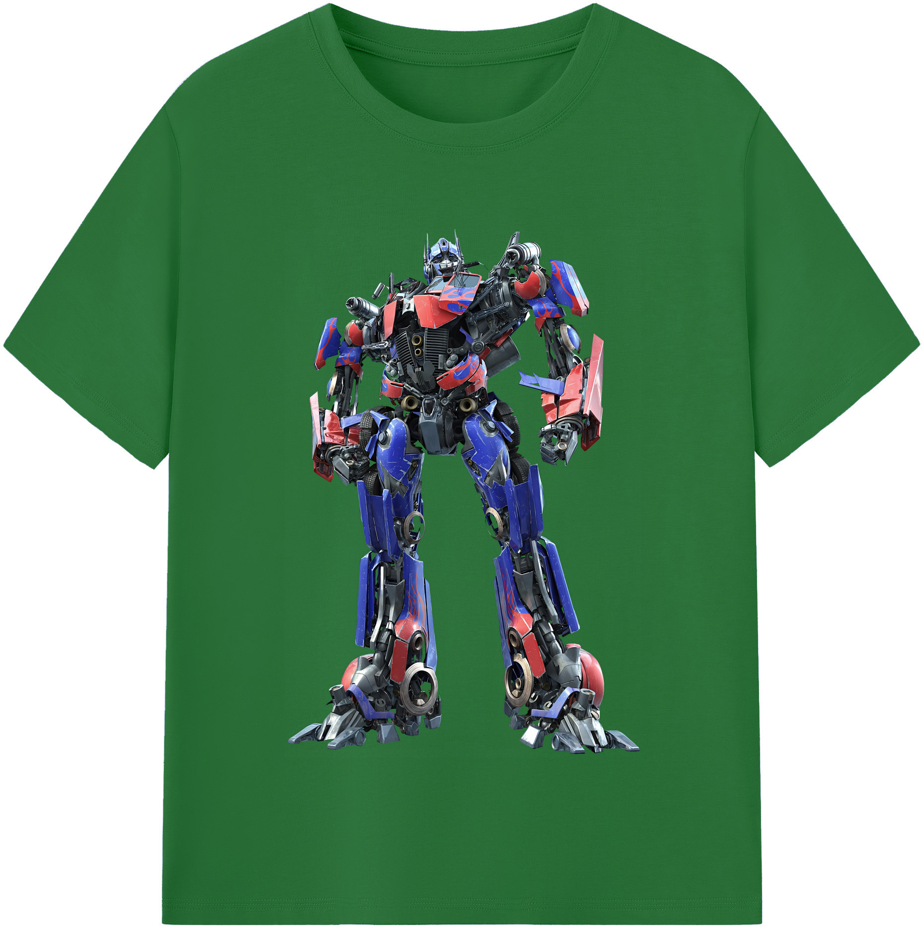 （画像用） Transformers トランスフォーマー 綿100％半袖Tシャツ（フロントプリント）