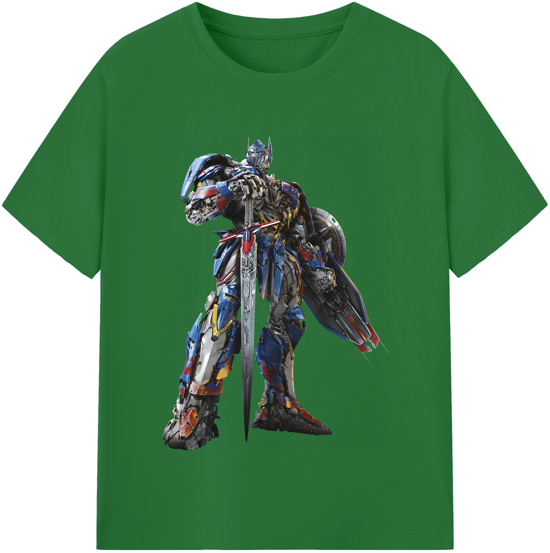 （画像用） Transformers トランスフォーマー 綿100％半袖Tシャツ（フロントプリント）
