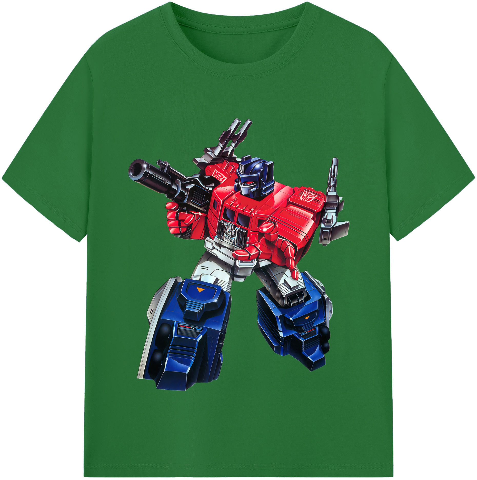 （画像用） Transformers トランスフォーマー 綿100％半袖Tシャツ（フロントプリント）