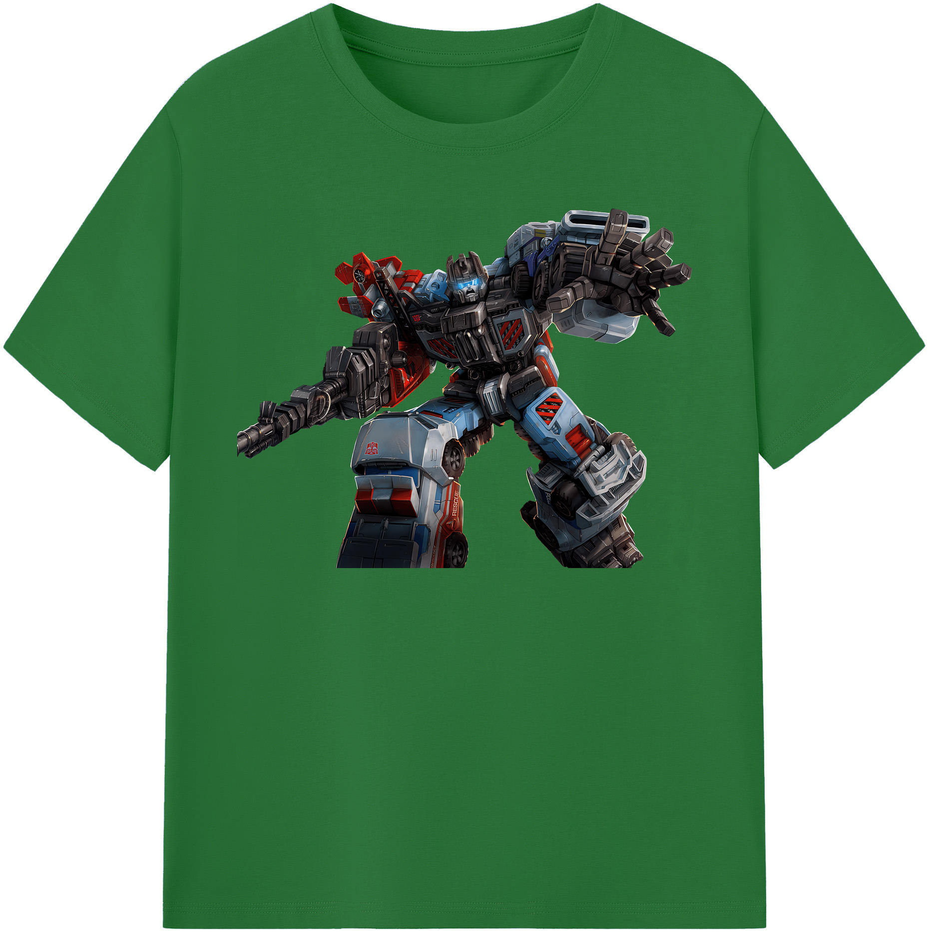 （画像用） Transformers トランスフォーマー 綿100％半袖Tシャツ（フロントプリント）