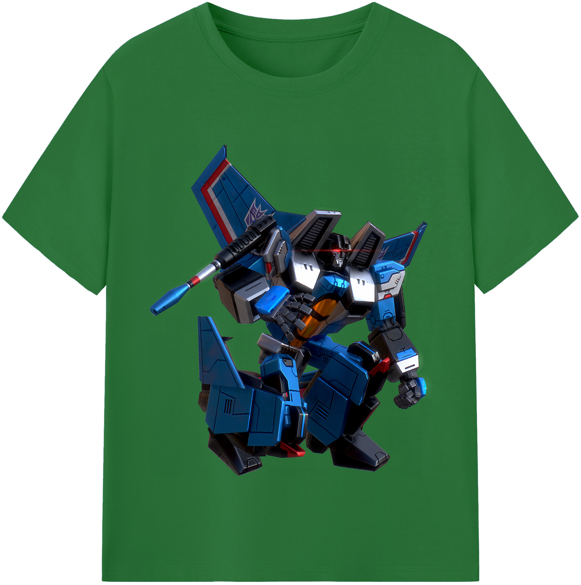 （画像用） Transformers トランスフォーマー 綿100％半袖Tシャツ（フロントプリント）
