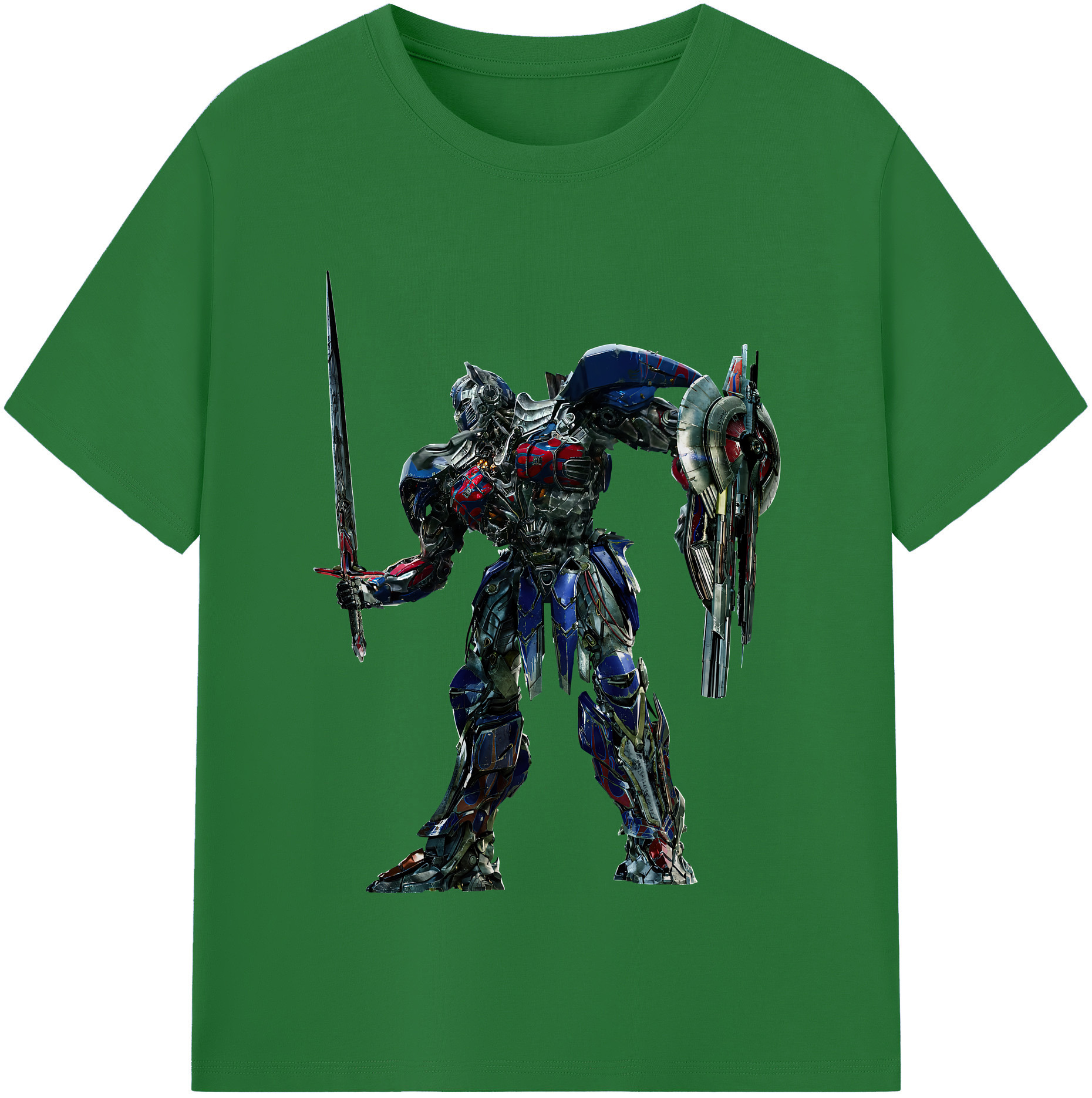 （画像用） Transformers トランスフォーマー 綿100％半袖Tシャツ（フロントプリント）