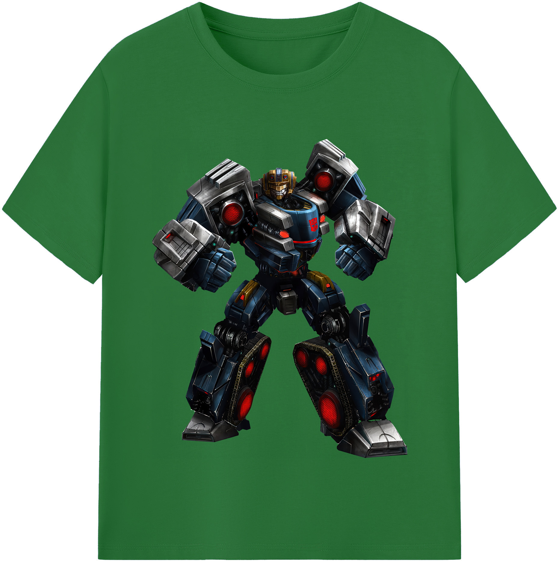 （画像用） Transformers トランスフォーマー 綿100％半袖Tシャツ（フロントプリント）