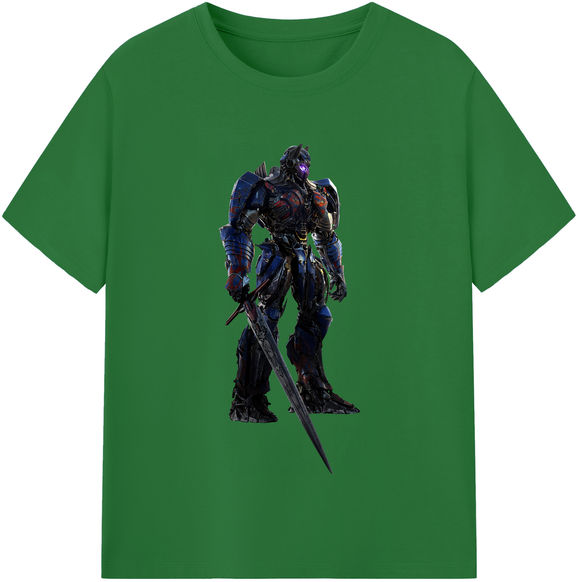（画像用） Transformers トランスフォーマー 綿100％半袖Tシャツ（フロントプリント）