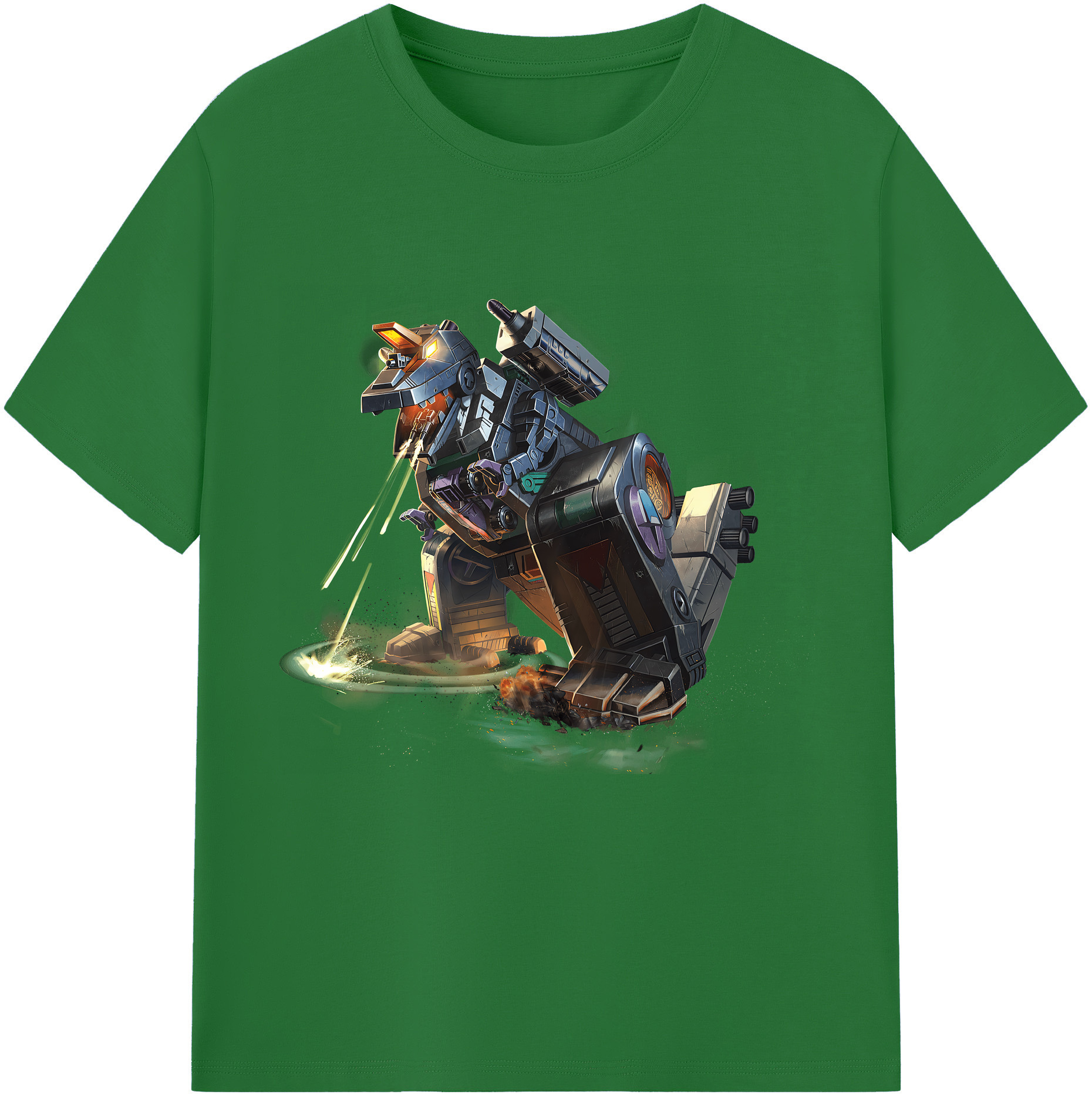 （画像用） Transformers トランスフォーマー 綿100％半袖Tシャツ（フロントプリント）