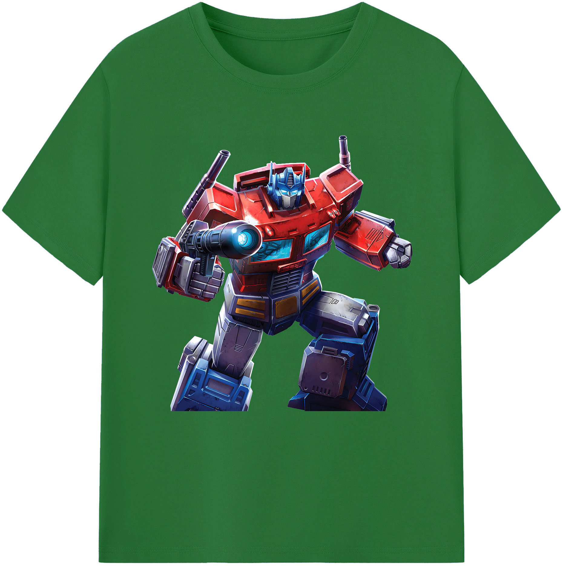 （画像用） Transformers トランスフォーマー 綿100％半袖Tシャツ（フロントプリント）