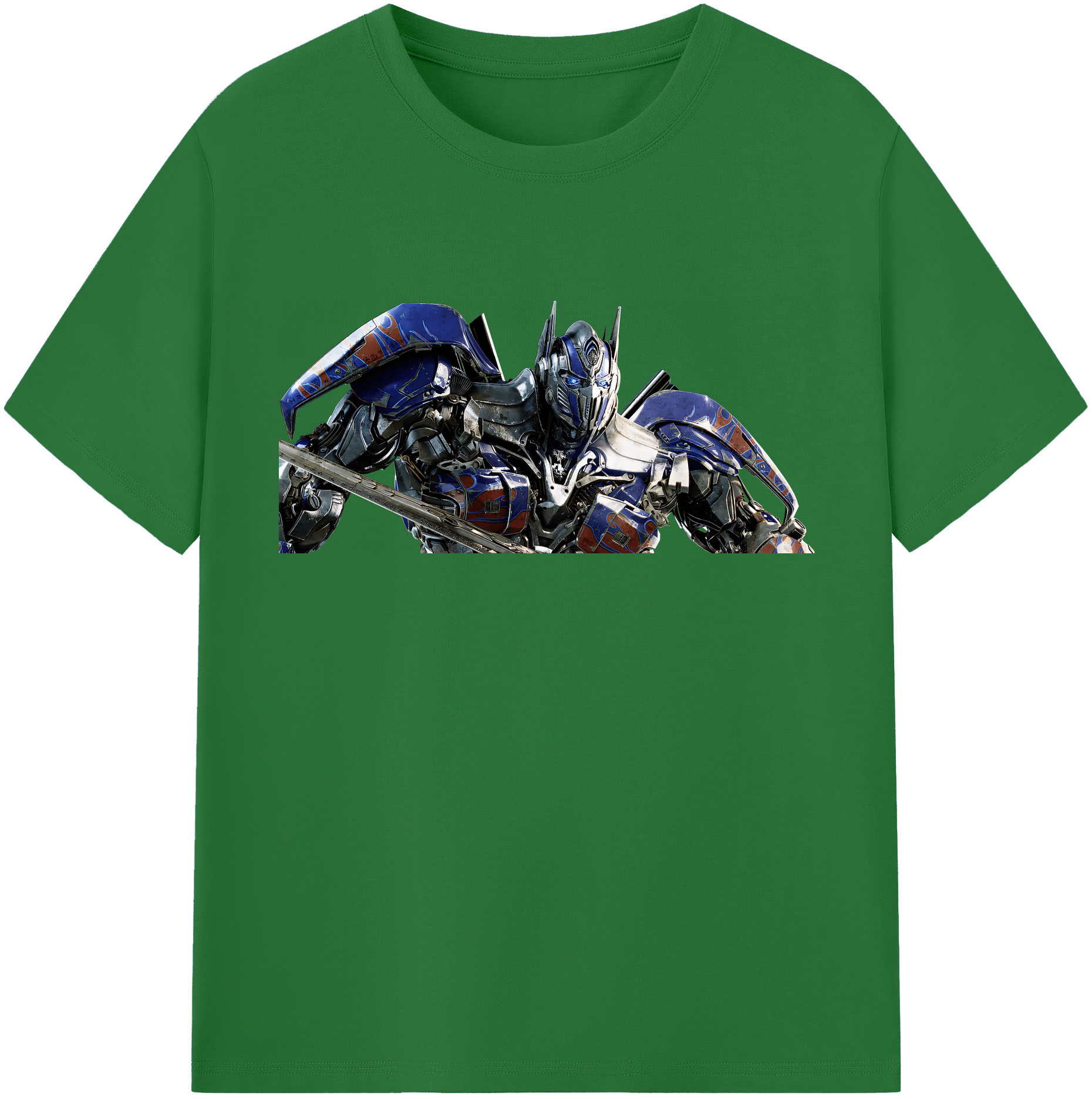 （画像用） Transformers トランスフォーマー 綿100％半袖Tシャツ（フロントプリント）