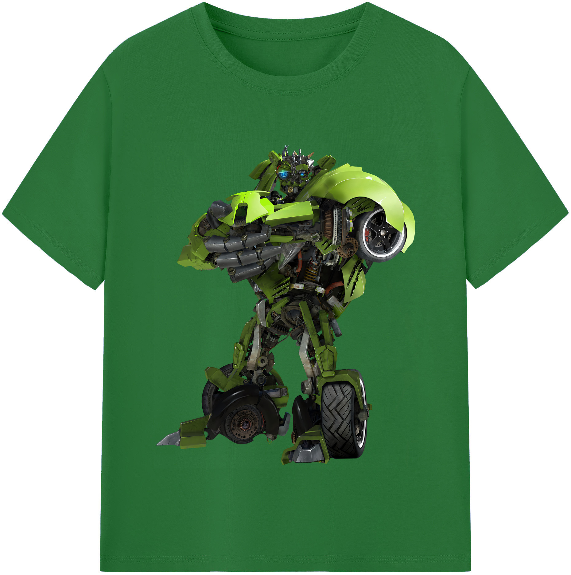 （画像用） Transformers トランスフォーマー 綿100％半袖Tシャツ（フロントプリント）