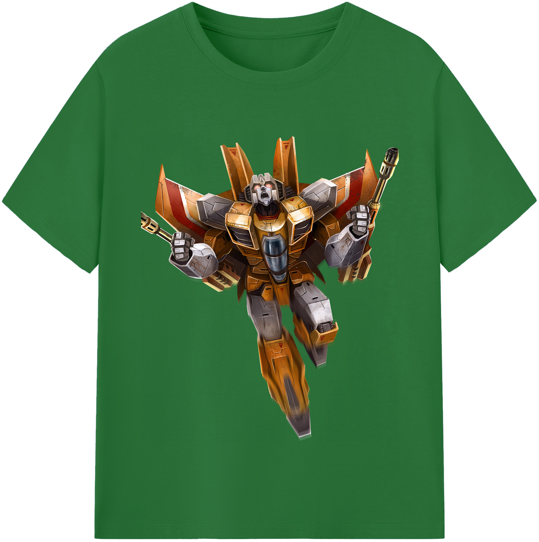 （画像用） Transformers トランスフォーマー 綿100％半袖Tシャツ（フロントプリント）