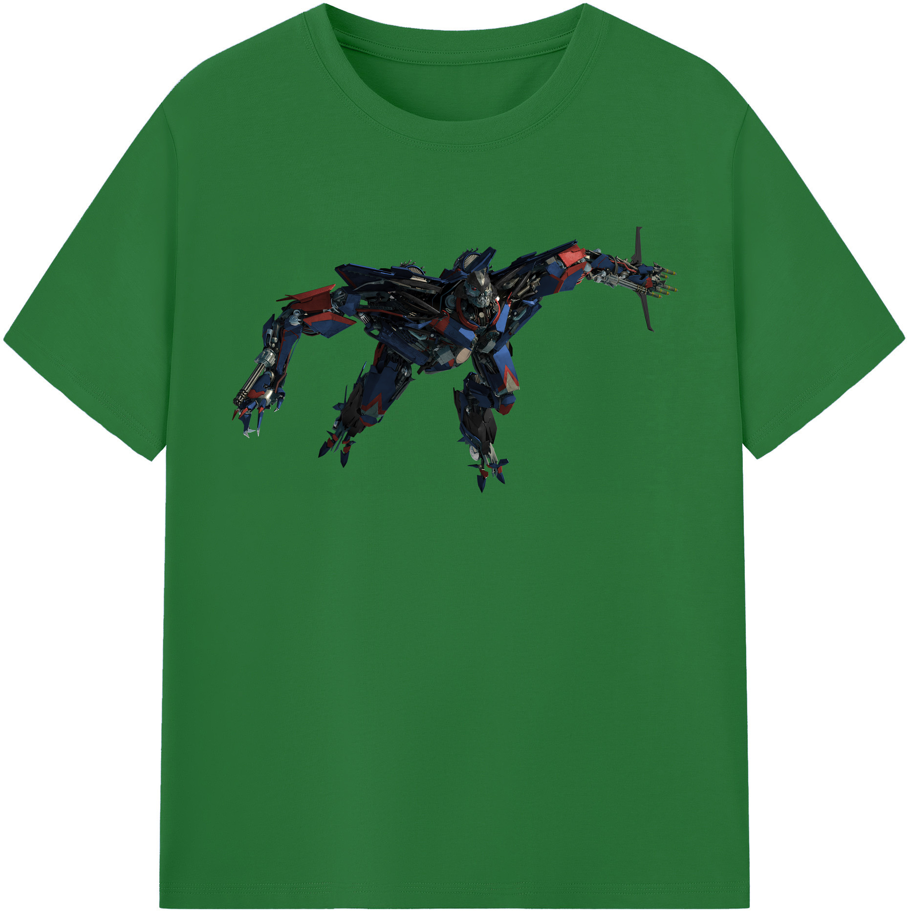 （画像用） Transformers トランスフォーマー 綿100％半袖Tシャツ（フロントプリント）
