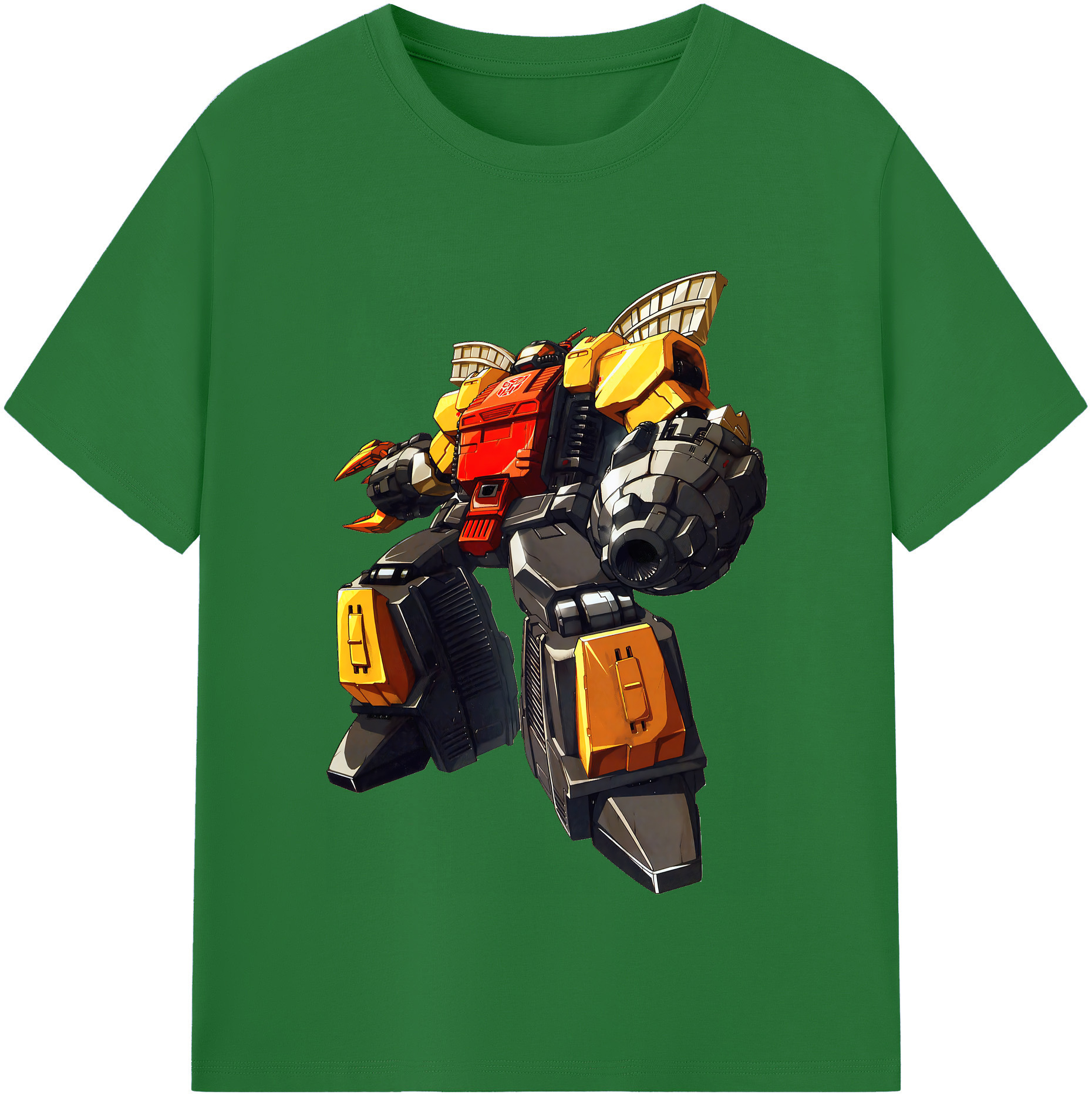 （画像用） Transformers トランスフォーマー 綿100％半袖Tシャツ（フロントプリント）