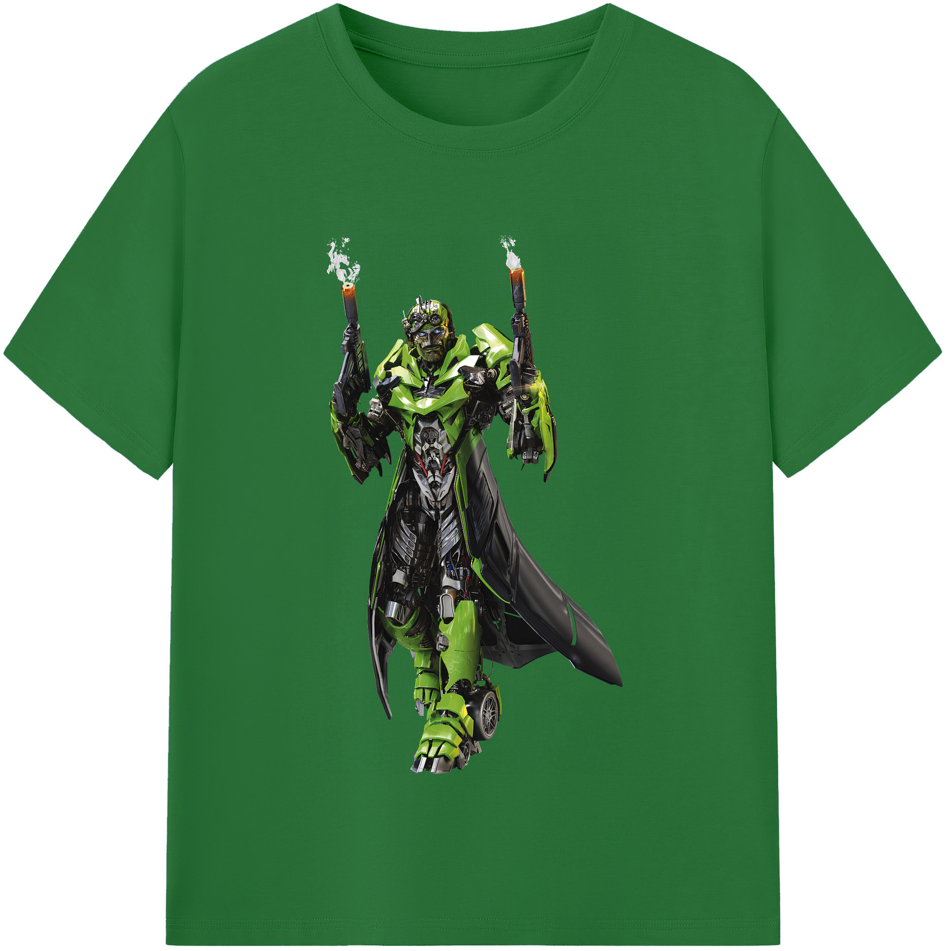 （画像用） Transformers トランスフォーマー 綿100％半袖Tシャツ（フロントプリント）