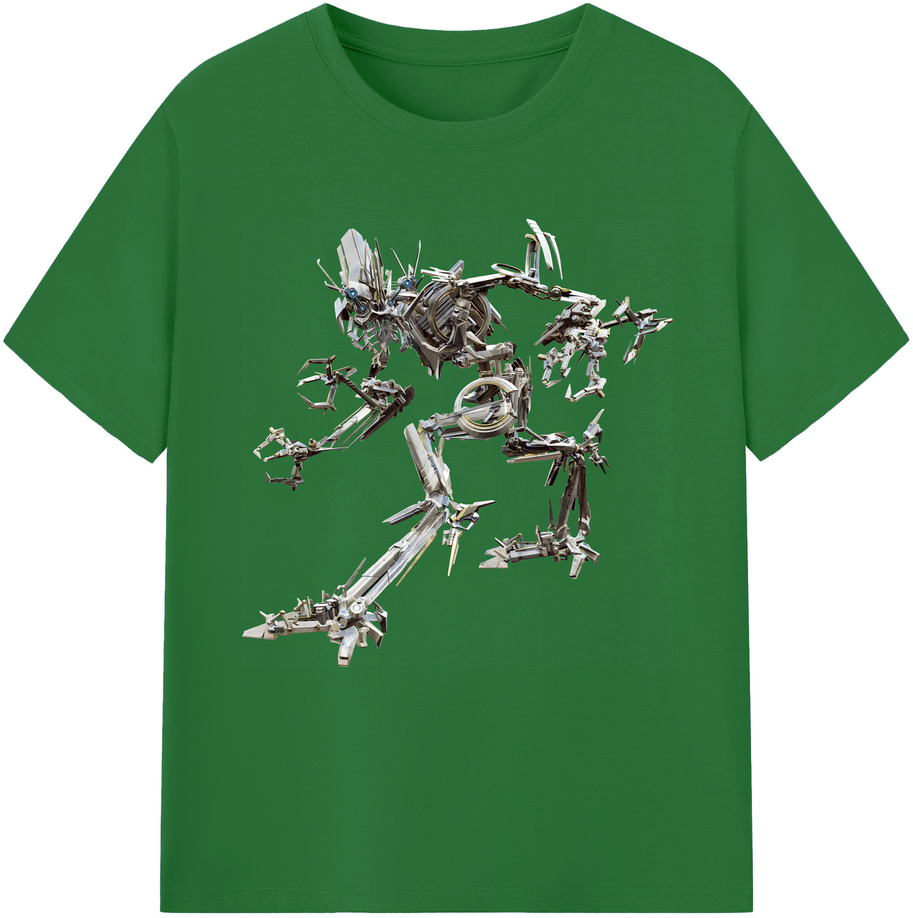 （画像用） Transformers トランスフォーマー 綿100％半袖Tシャツ（フロントプリント）