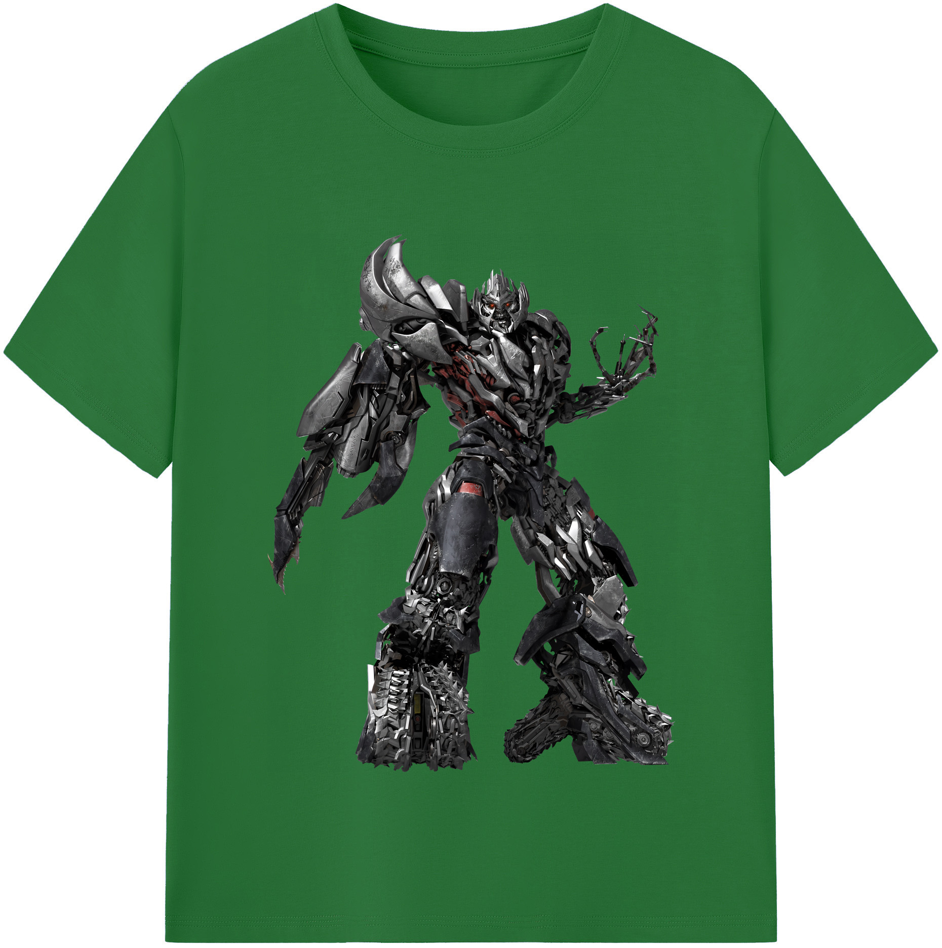 （画像用） Transformers トランスフォーマー 綿100％半袖Tシャツ（フロントプリント）
