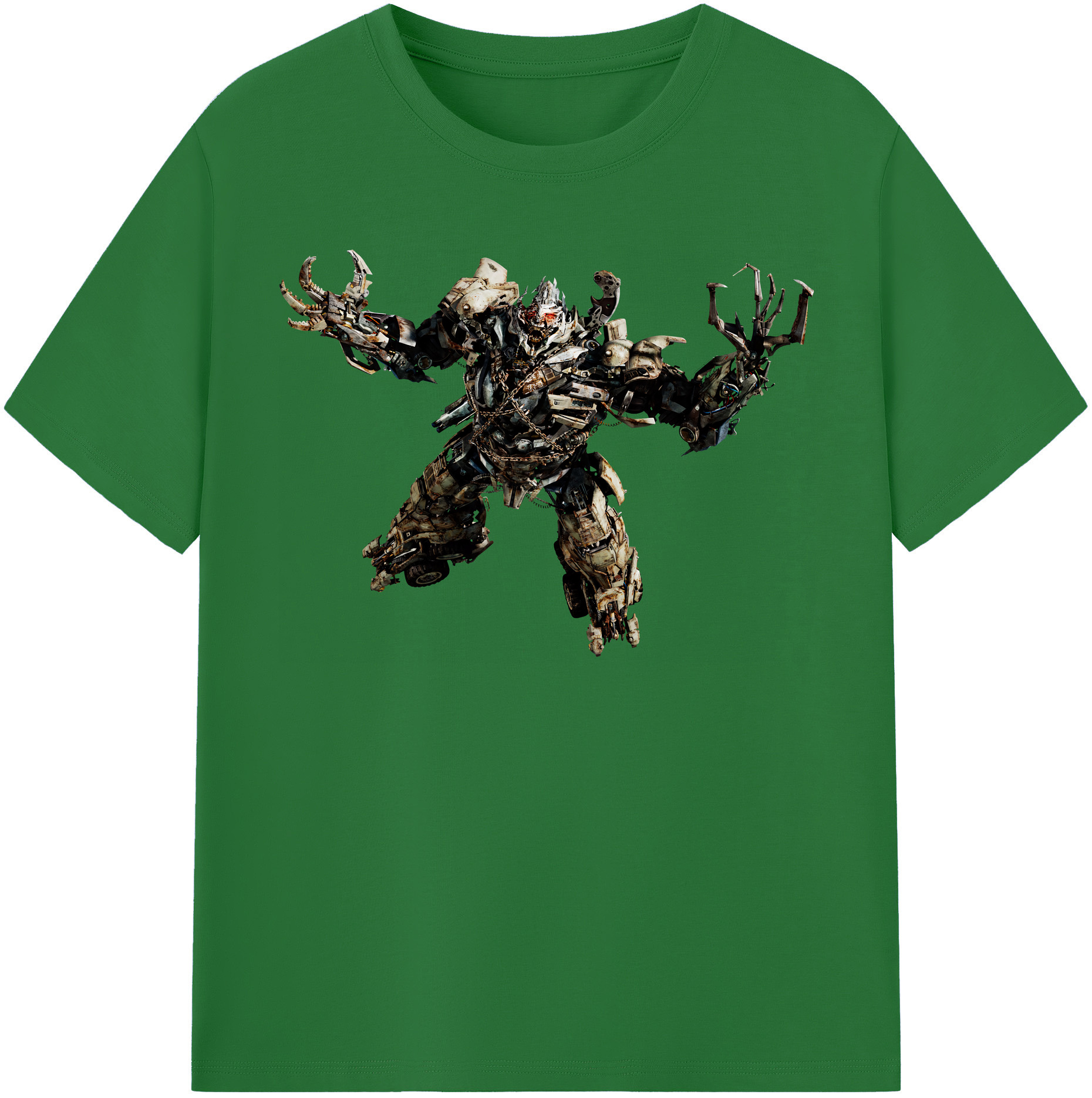 （画像用） Transformers トランスフォーマー 綿100％半袖Tシャツ（フロントプリント）