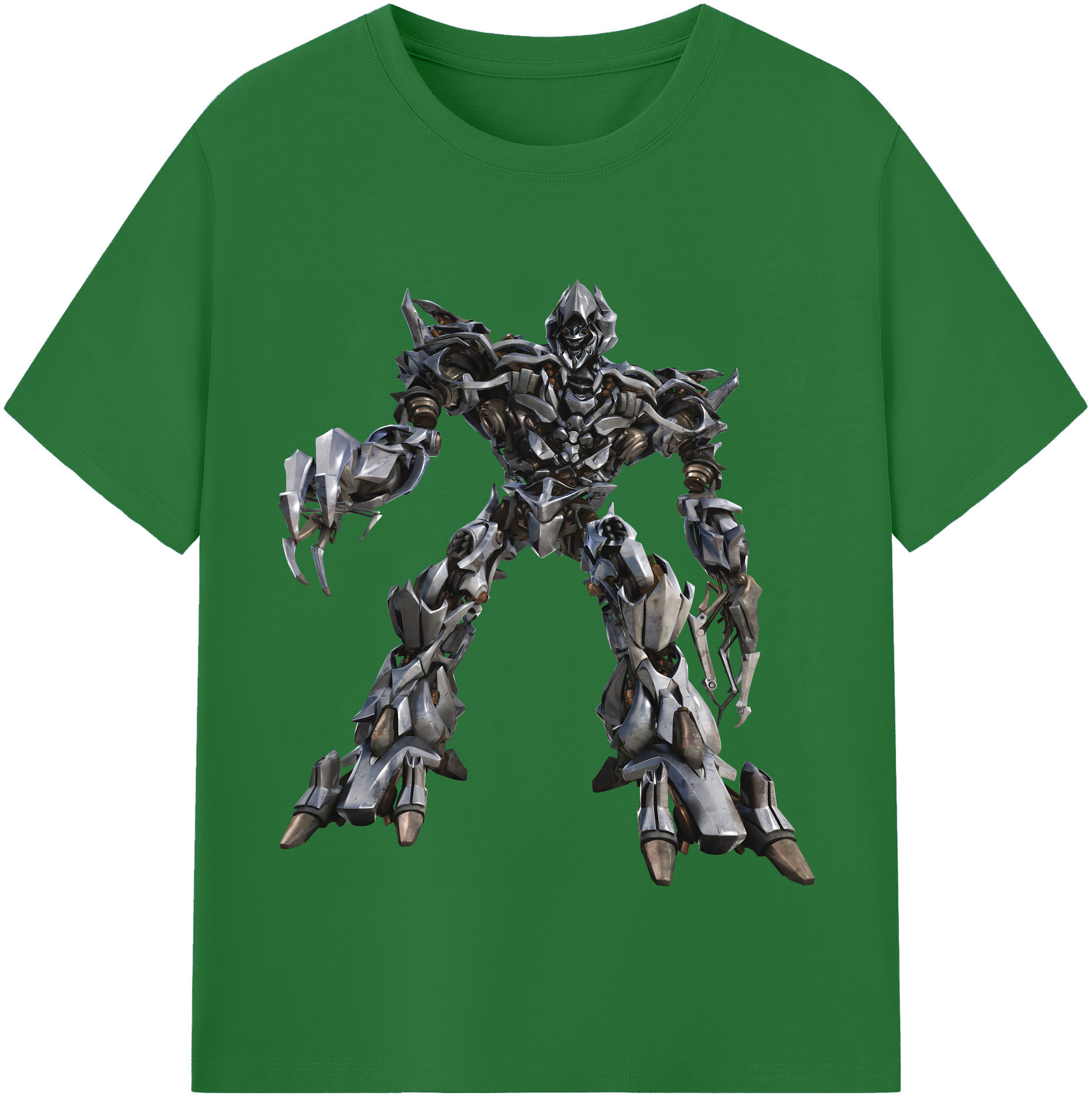 （画像用） Transformers トランスフォーマー 綿100％半袖Tシャツ（フロントプリント）