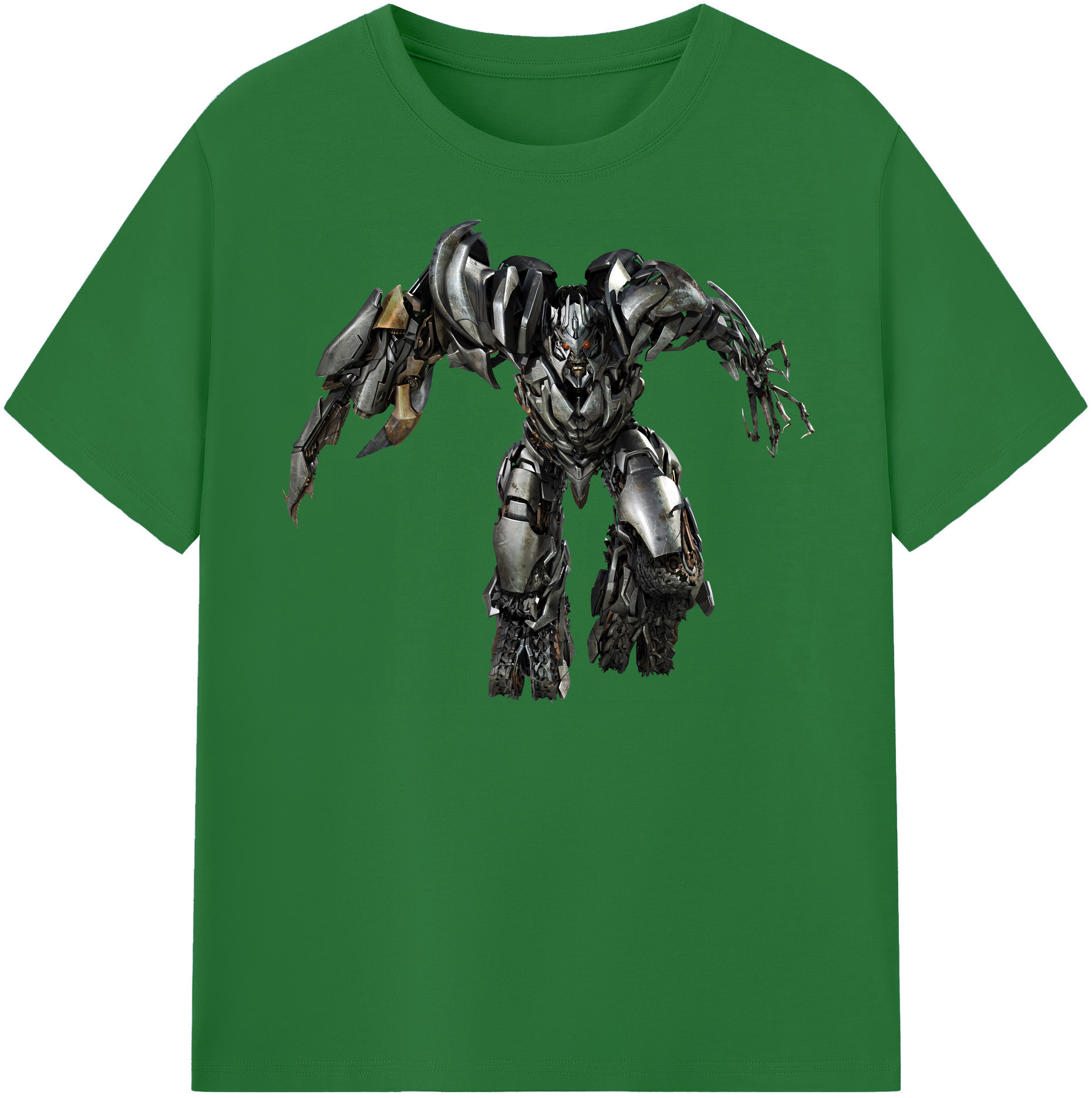 （画像用） Transformers トランスフォーマー 綿100％半袖Tシャツ（フロントプリント）