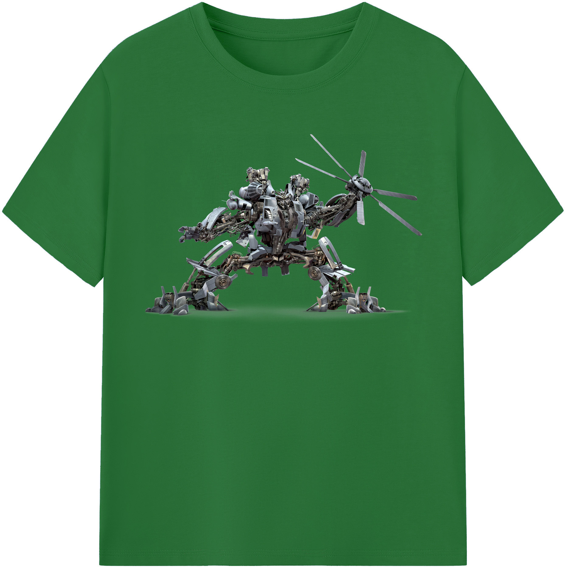 （画像用） Transformers トランスフォーマー 綿100％半袖Tシャツ（フロントプリント）