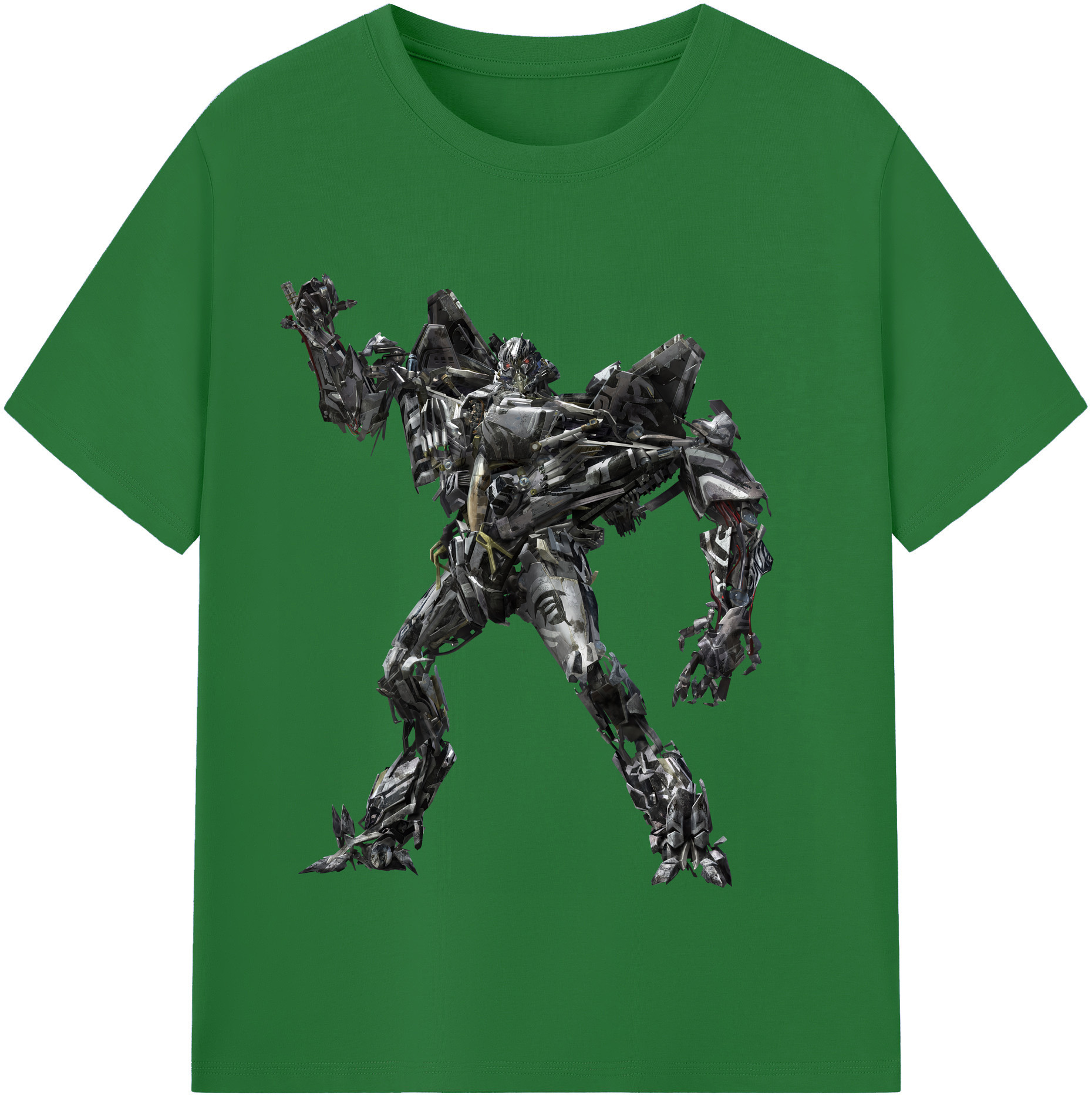 （画像用） Transformers トランスフォーマー 綿100％半袖Tシャツ（フロントプリント）