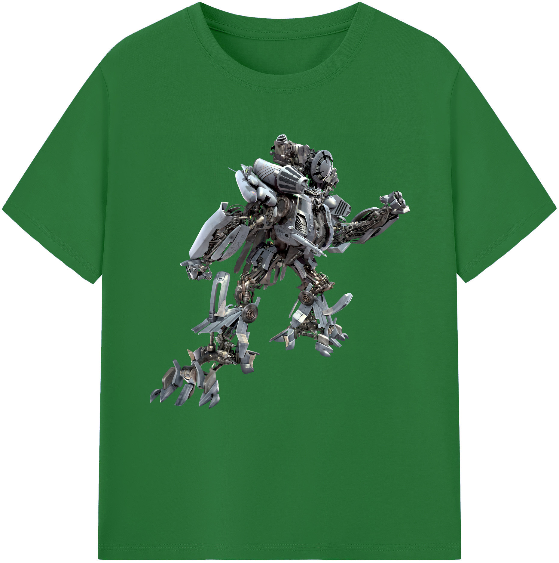 （画像用） Transformers トランスフォーマー 綿100％半袖Tシャツ（フロントプリント）