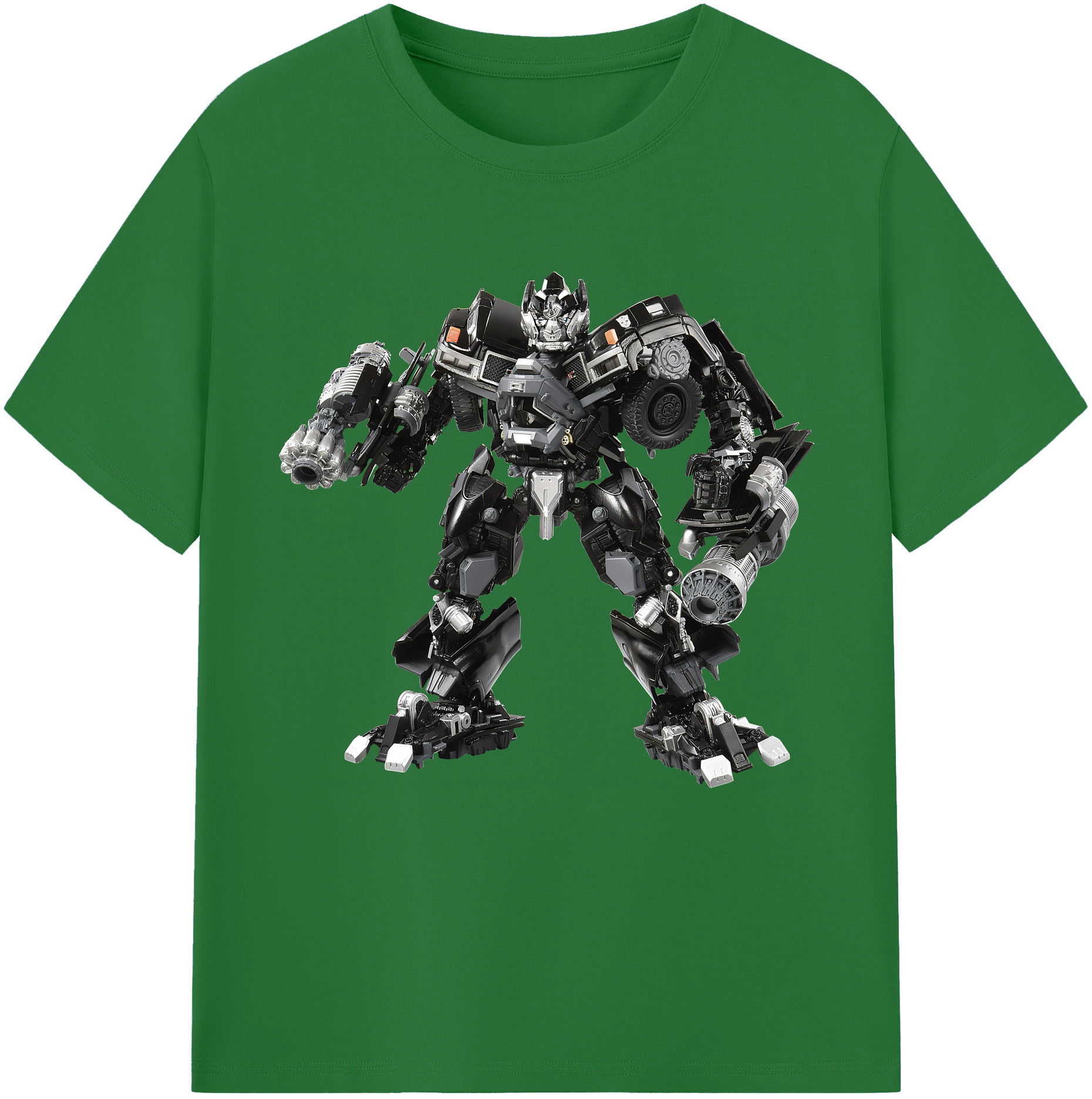（画像用） Transformers トランスフォーマー 綿100％半袖Tシャツ（フロントプリント）