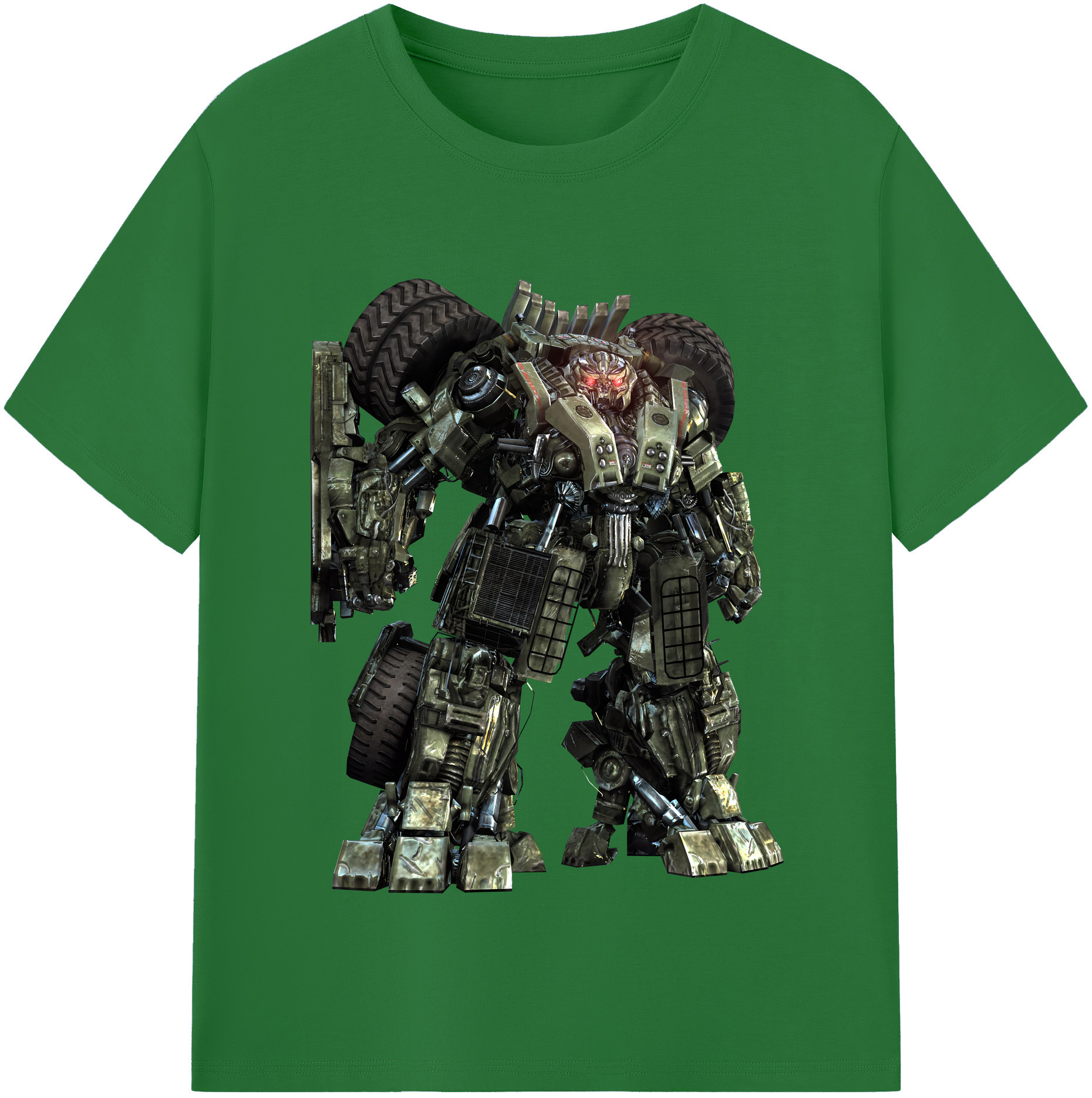 （画像用） Transformers トランスフォーマー 綿100％半袖Tシャツ（フロントプリント）