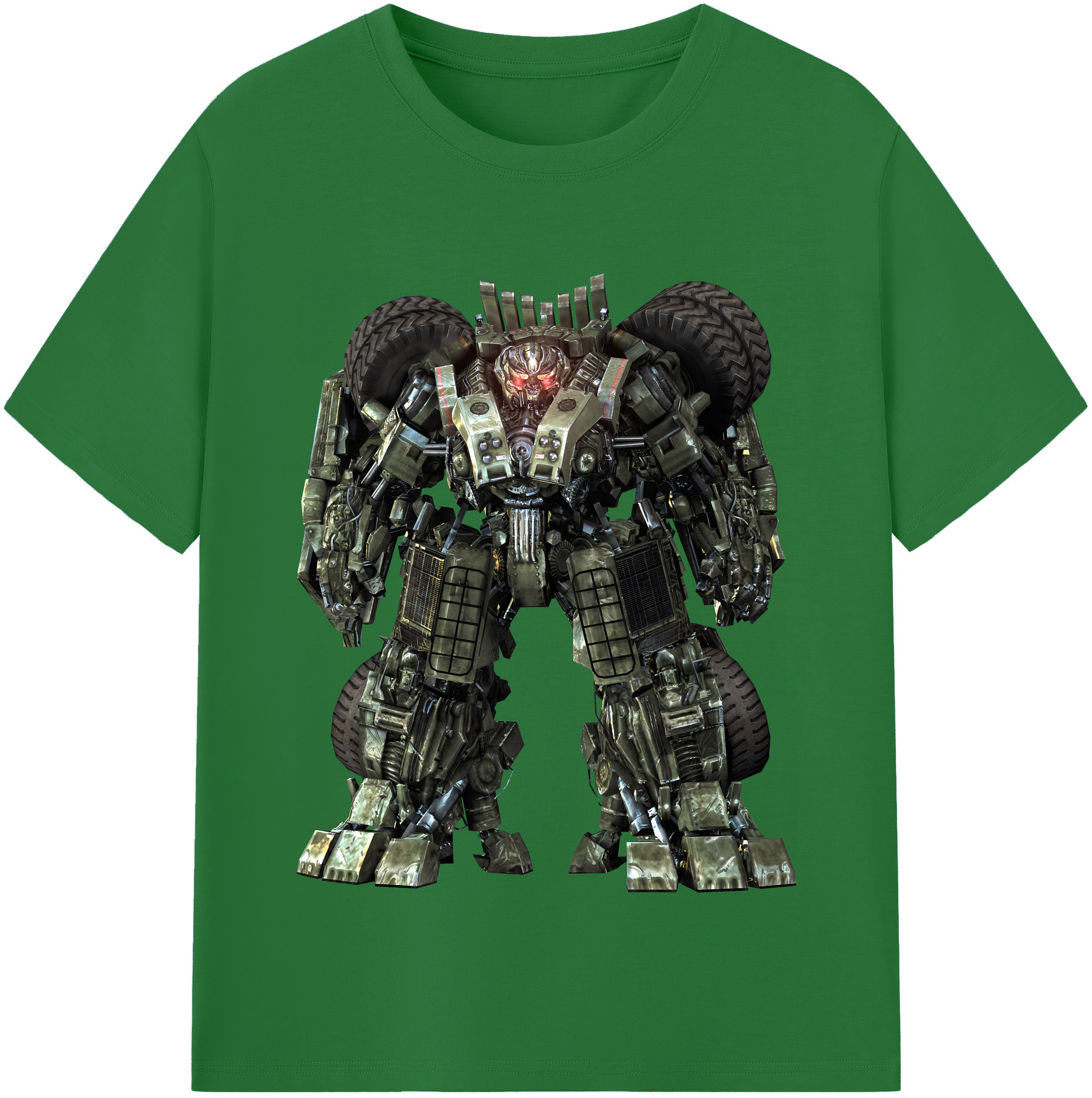 （画像用） Transformers トランスフォーマー 綿100％半袖Tシャツ（フロントプリント）